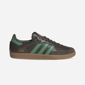 Compression Molded Lightness Ready To Go ADIDAS ORIGINALS | SAMBA OG { SHADOW OLIVE/PRELOVED GREEN/GUM