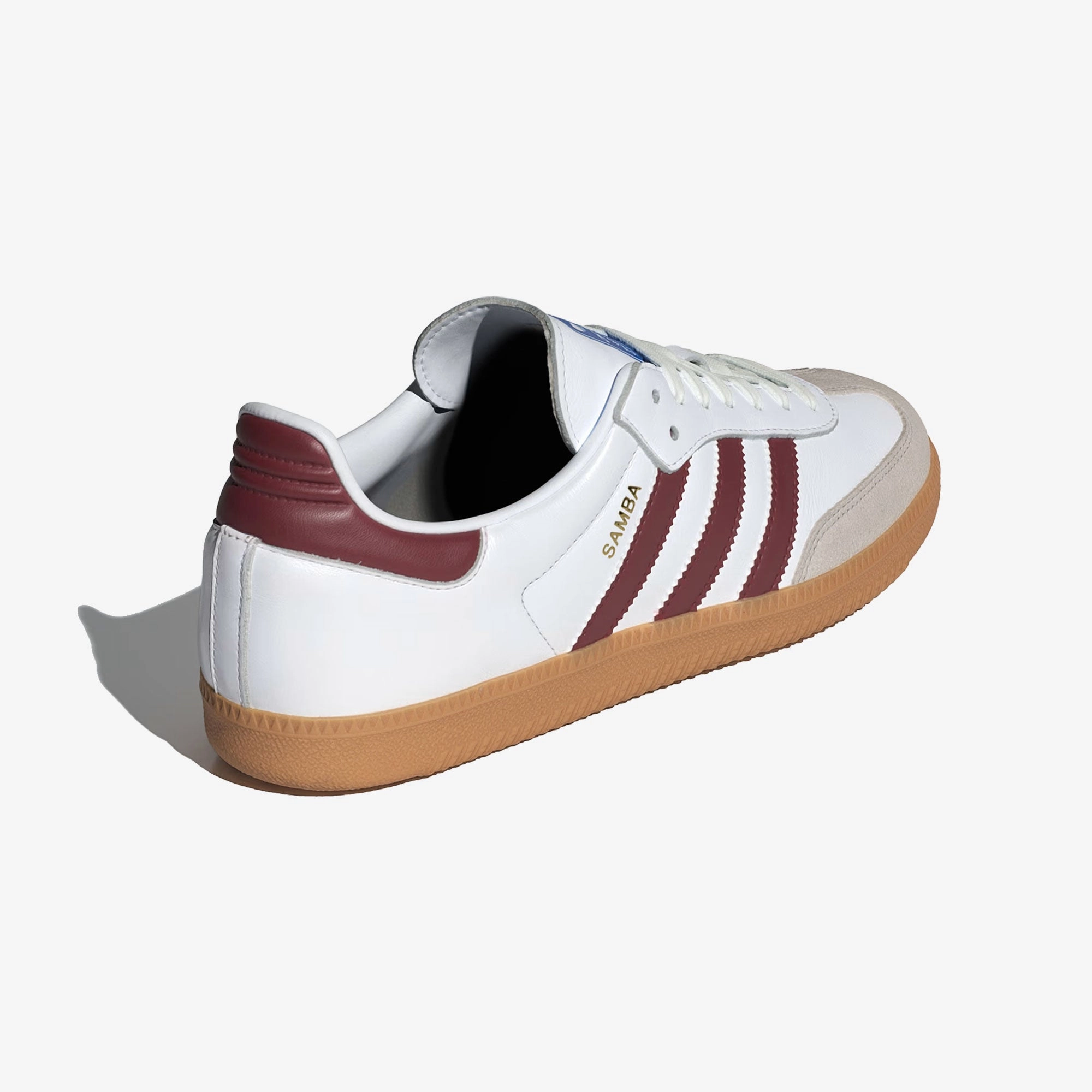Training ADIDAS ORIGINALS | SAMBA OG { WHITE/BURGUNDY/GUM
