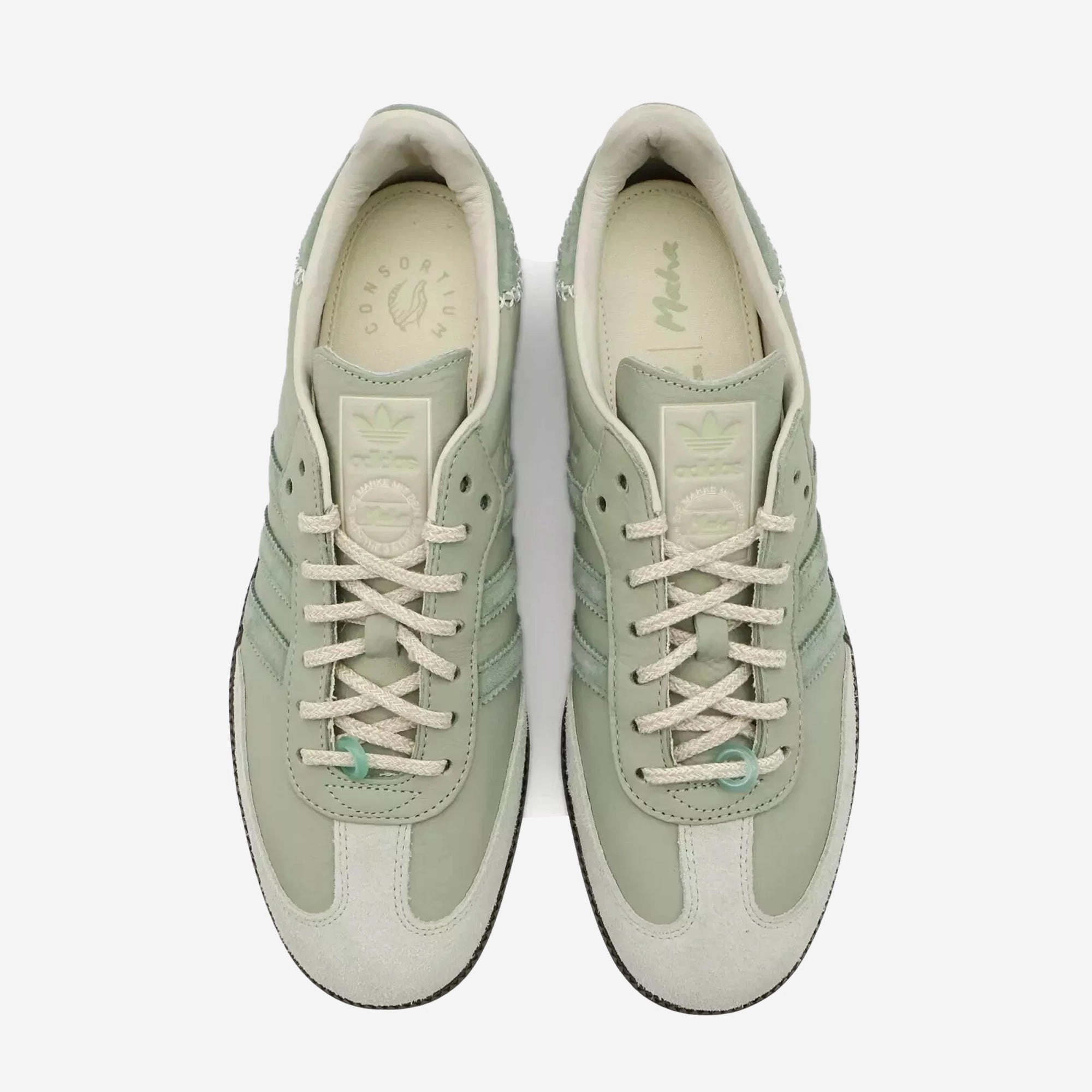 Padded Ankle ADIDAS ORIGINALS | SAMBA x MAHA { HALF GREEN