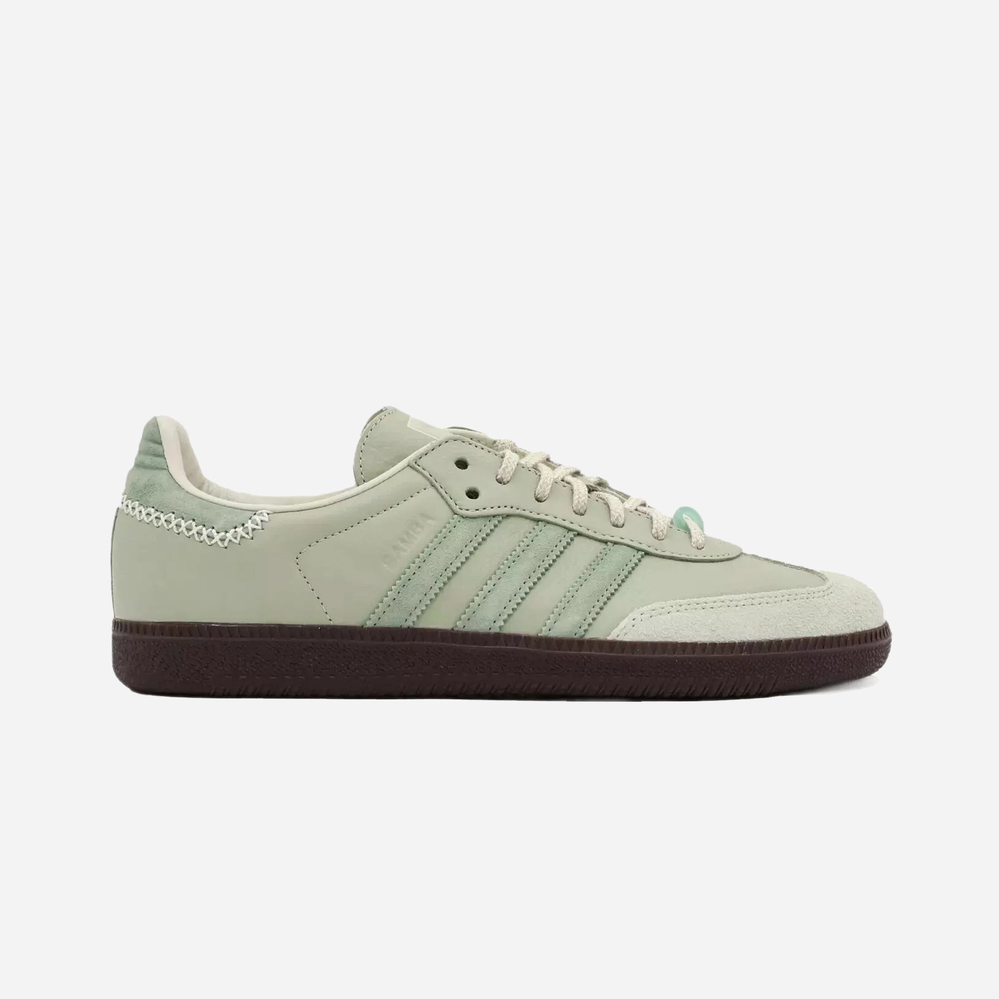 Lightweight Performance Shine Finish ADIDAS ORIGINALS | SAMBA x MAHA { HALF GREEN