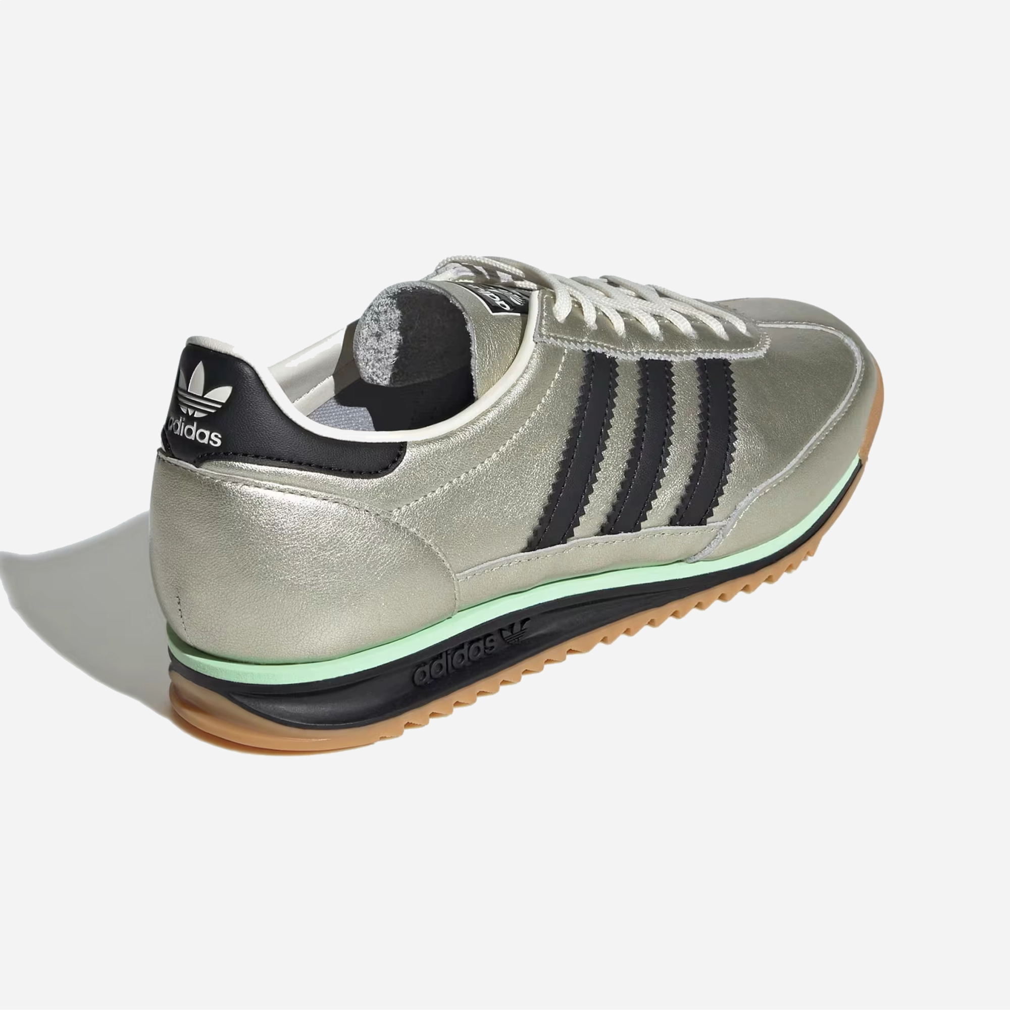 Wide fit ADIDAS ORIGINALS | SL 72 OG { OFF WHITE/CORE BLACK/GUM