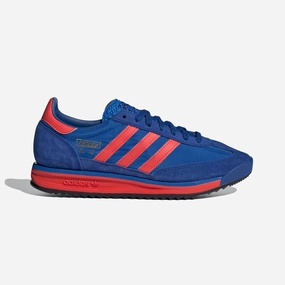 ADIDAS ORIGINALS | SL 72 RS { BLUE/BRIGHT RED/ ROYAL BLUE Recycled Rubber