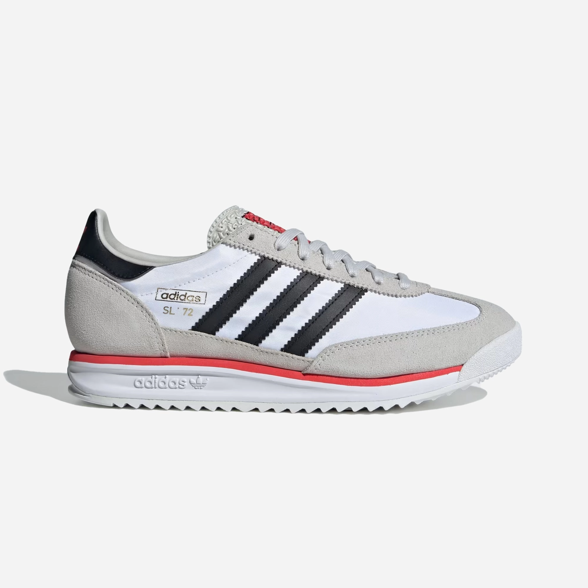 ADIDAS ORIGINALS | SL 72 RS { CLOUD WHITE/CORE BLACK/GREY ONE Torsion System Cushion Line