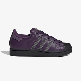 Adidas Originals | SUPERSTAR II { AURORA PLUM/MATTE SILVER/ASH PURPLE Active City Wide Base Platform
