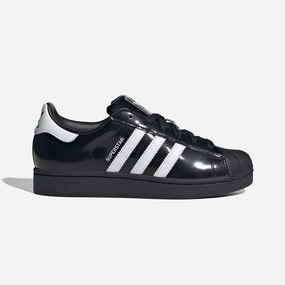 Neutral Motion Control Flex groove Adidas Originals | SUPERSTAR II { CORE BLACK/CLOUD WHITE