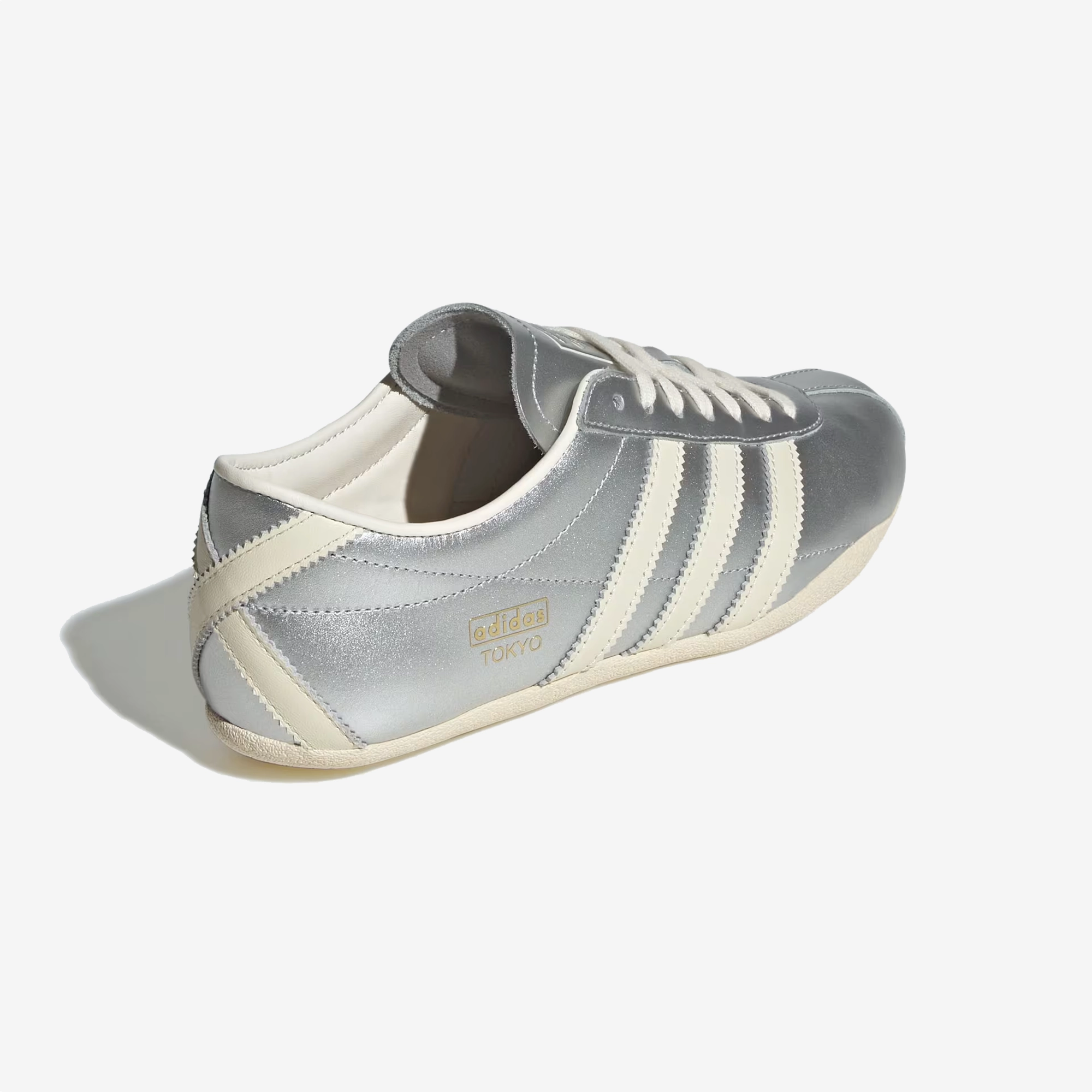Neutral Stance Balanced Comfortable to wear Adidas Originals | TOKYO { SILVER METALLIC/ CREAM WHITE/ GOLD METALLIC