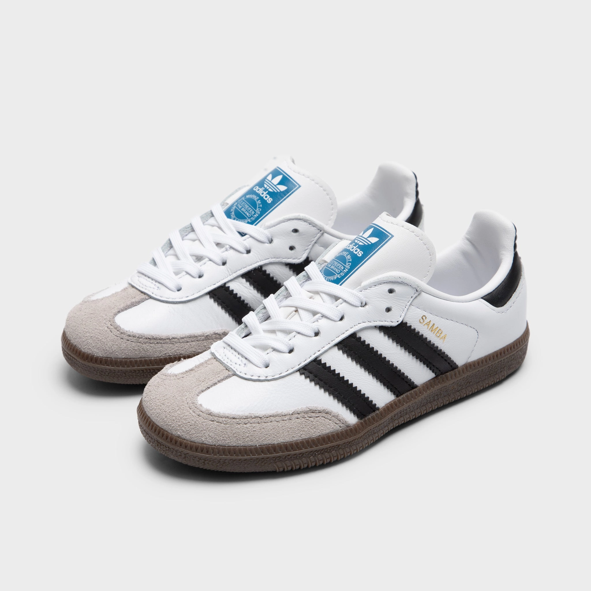 Quick Outfits Zip Up Design adidas Originals Children's Samba OG Cloud White / Core Black - Gum