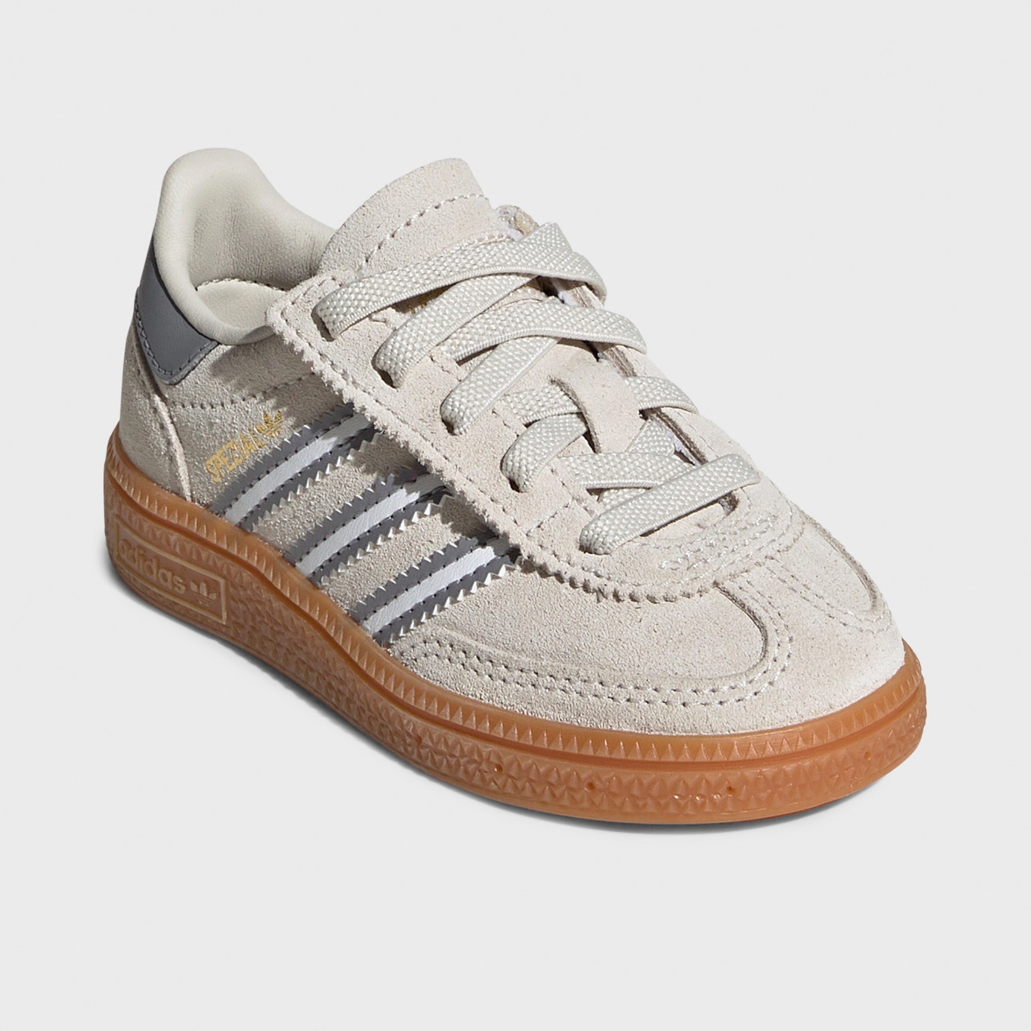 adidas Originals Infants' Handball Spezial Tan / Green Ankle Support Design