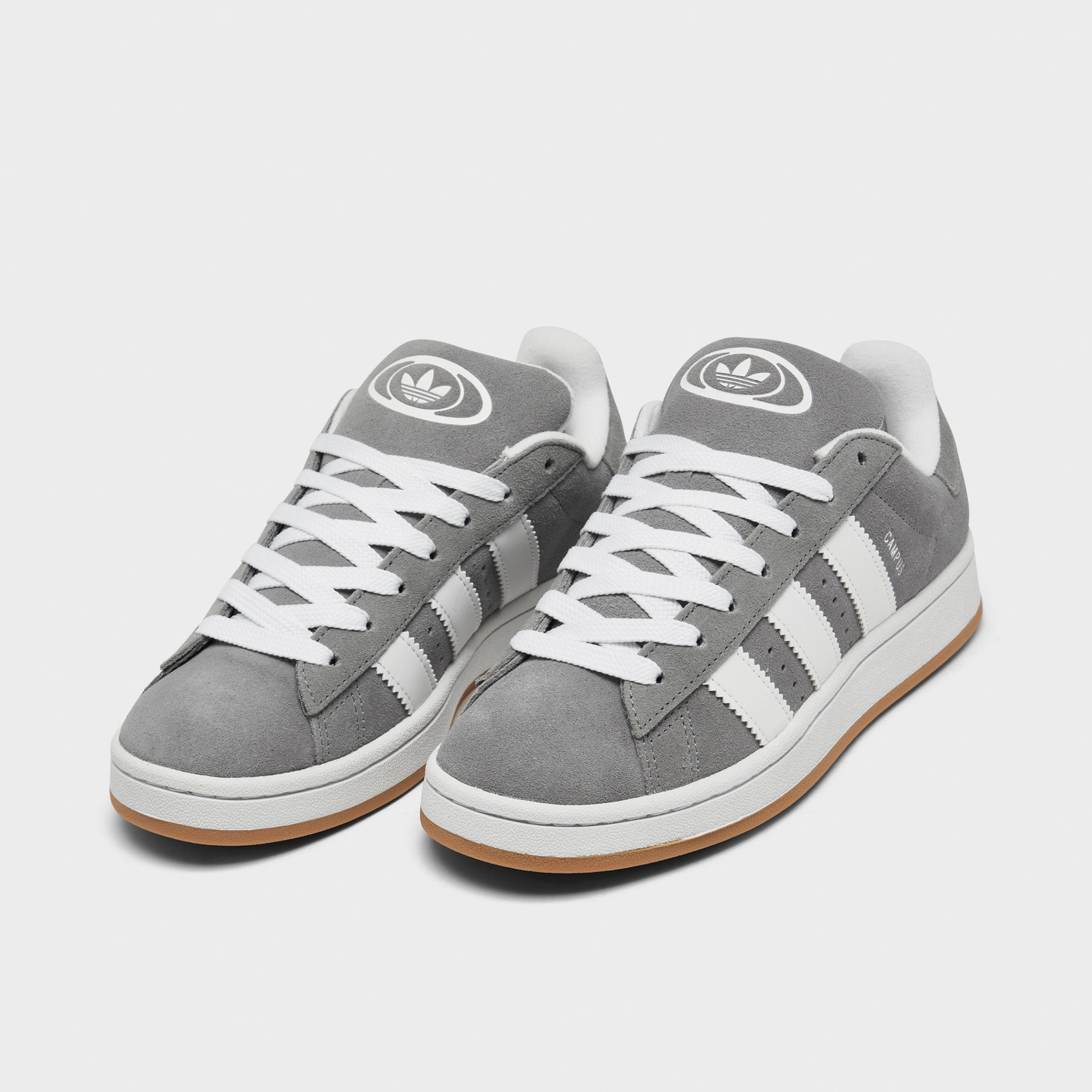 adidas Originals Juniors' Campus 00's Grey Heather / White Adjustable Midfoot Strap Good elasticity