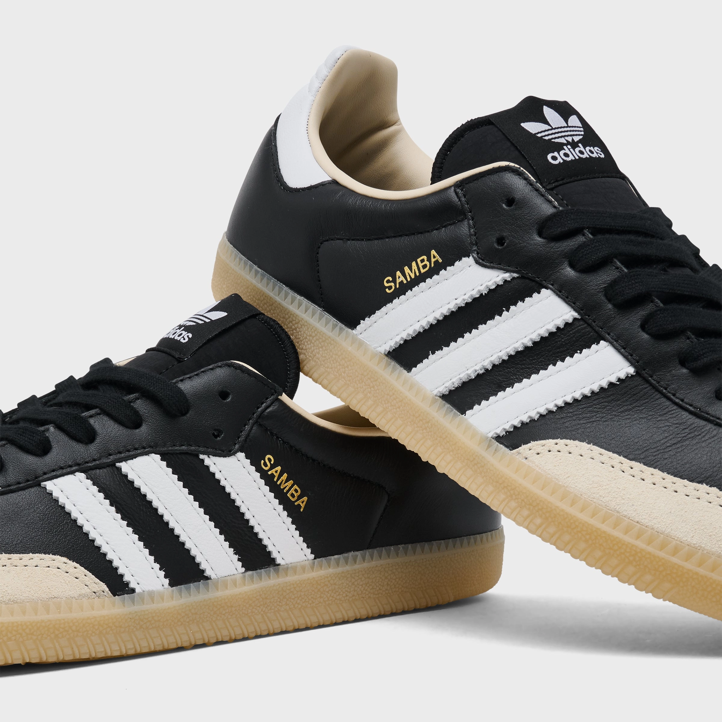 adidas Originals Samba OG Black / White - Gum Dual Layer Versatile Pair