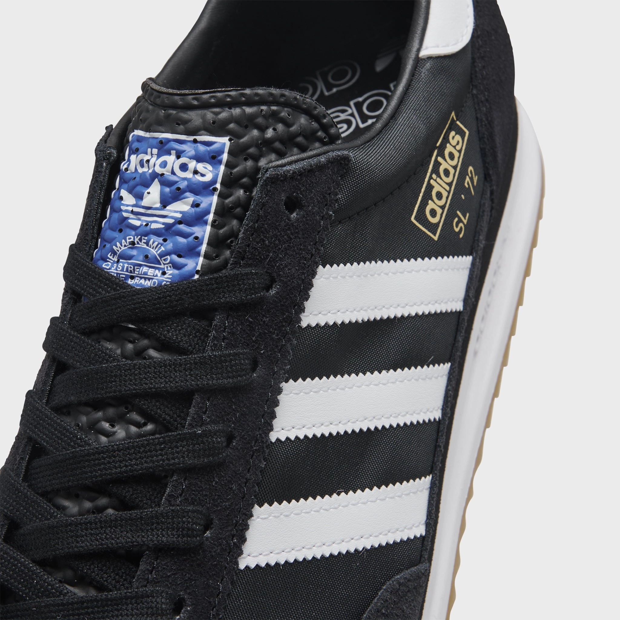Grip tech adidas Originals SL 72 RS Core Black / Cloud White - Blue