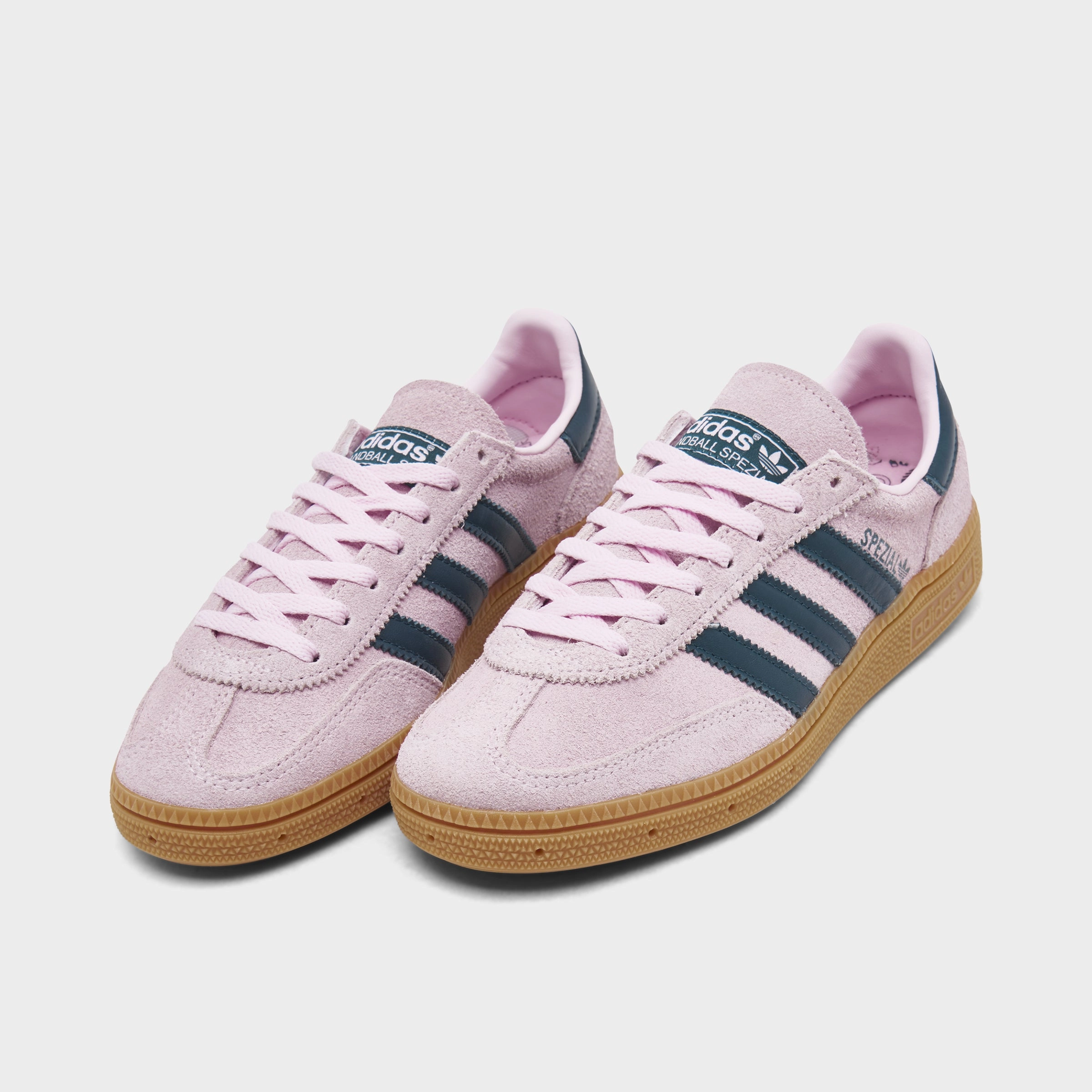 Easy to Wear Anti Abrasion adidas Originals Women's Handball Spezial Clear Pink / Arctic Navy
