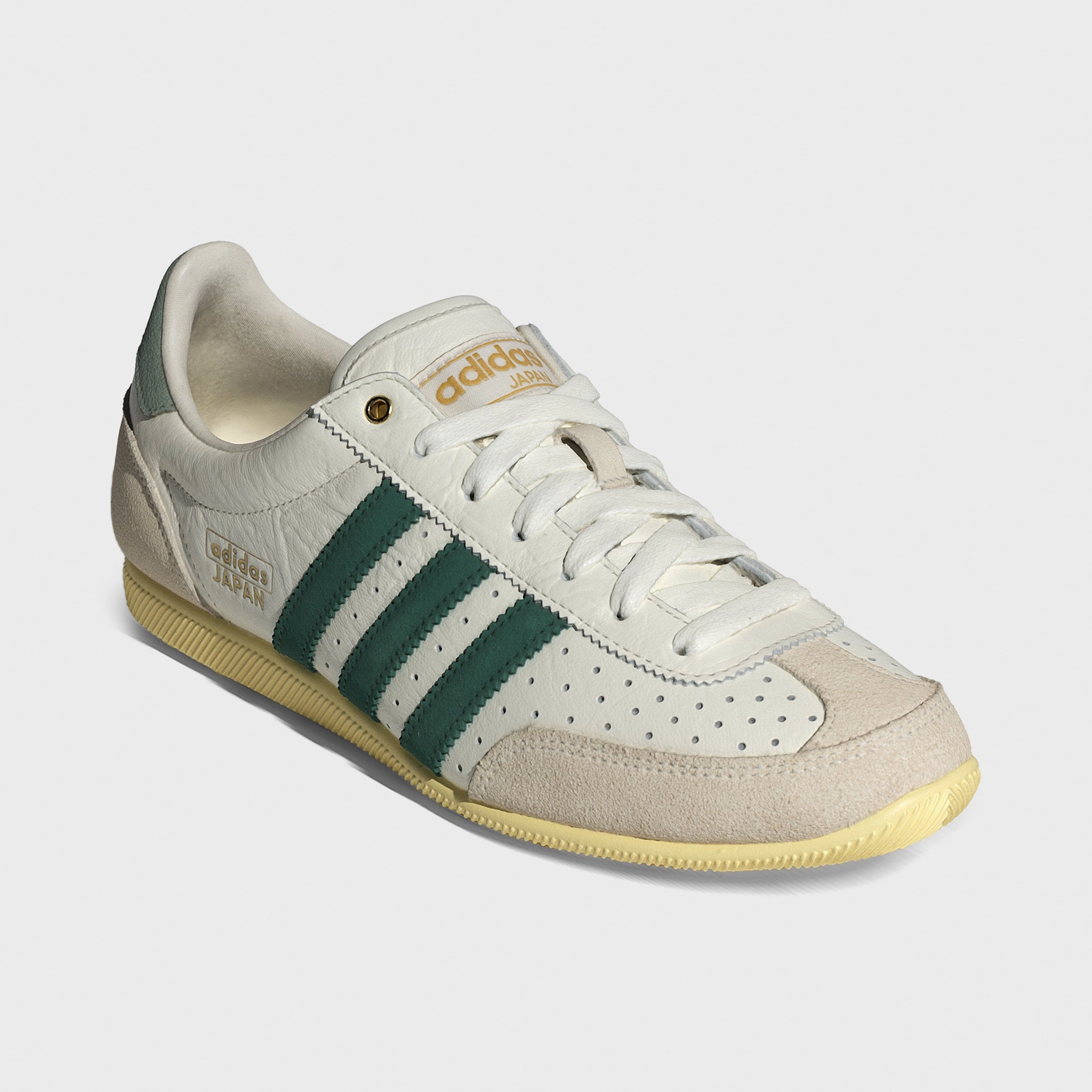 adidas Originals Women's Japan Off White / Collegiate Green - Orange Tint Breathability Enhanced Performance Ready