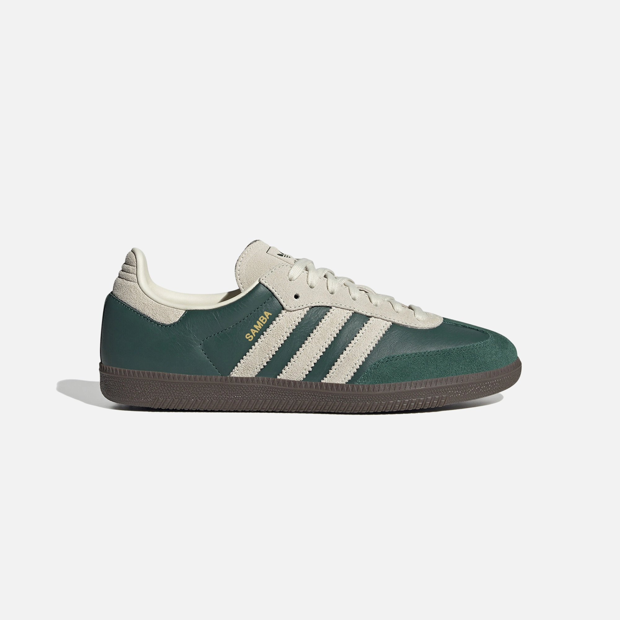 Adidas Samba OG Shoes Collegiate Green Cream White Outdoor Activity Core Balance