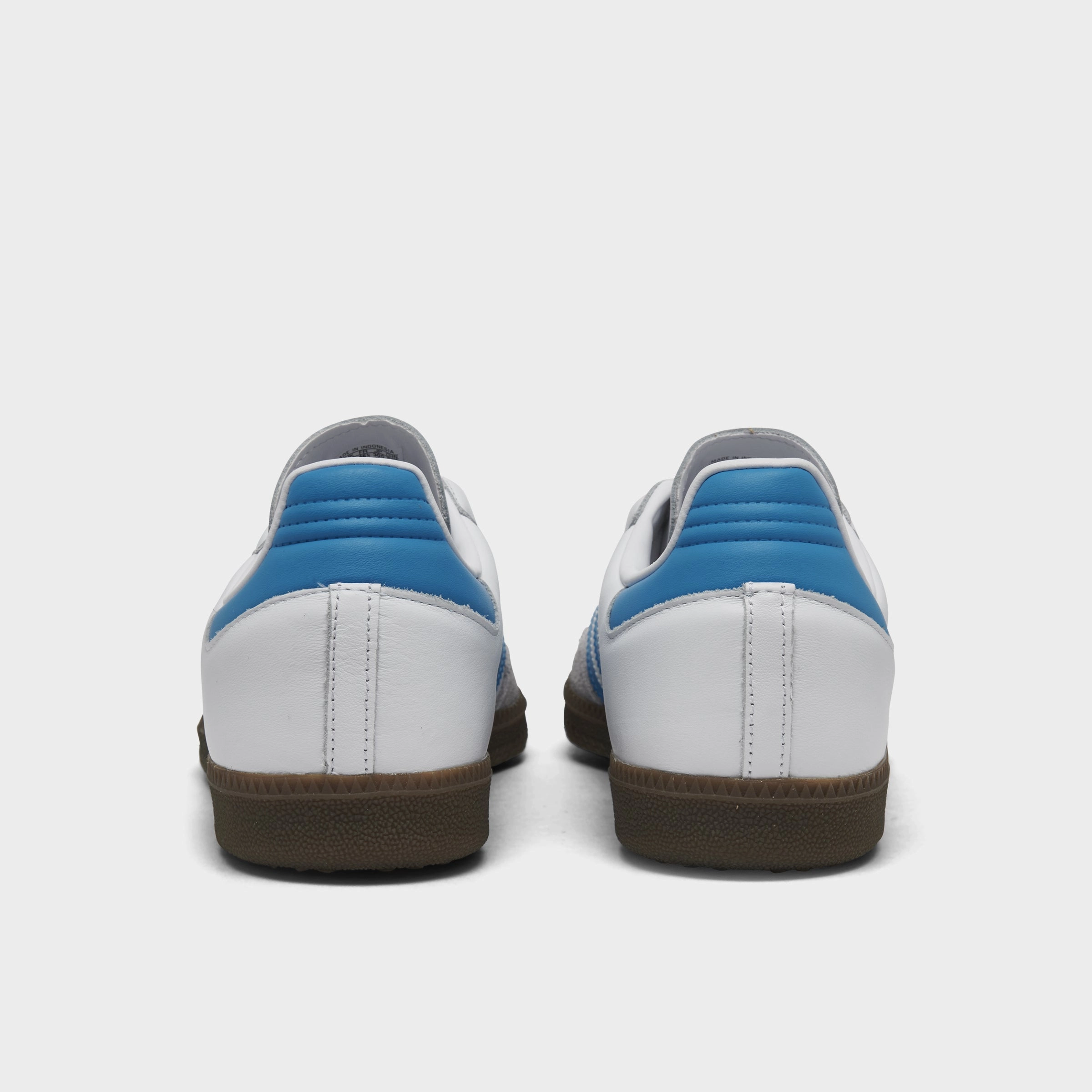 No Tie Simple Form adidas Samba OG White / Blue - Gum
