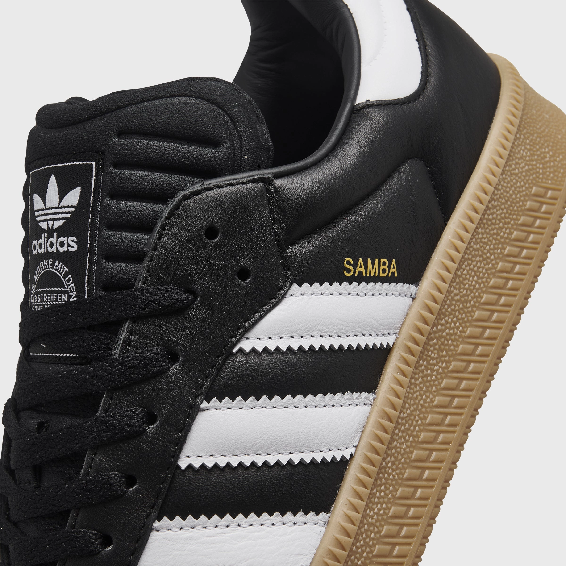 Sneaker Online Shopping Anti Static Lining adidas Samba XLG Core Black /  Footwear White - Gum