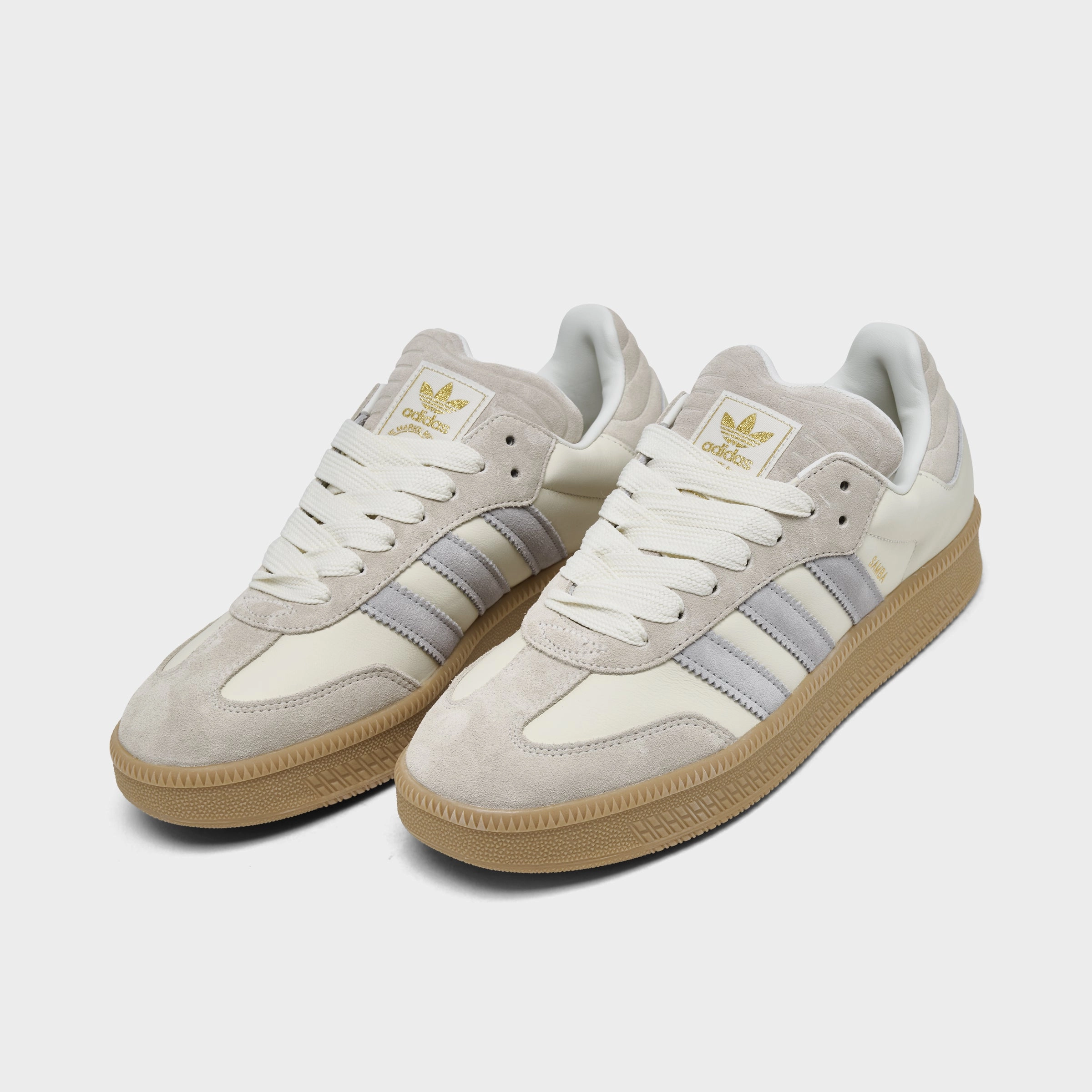 adidas Samba XLG White / Grey Long distance Arch Fit