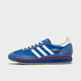 adidas SL 72 RS Blue / Core White - Better Scarlet Stretch Woven Collar Shock Absorption Technology