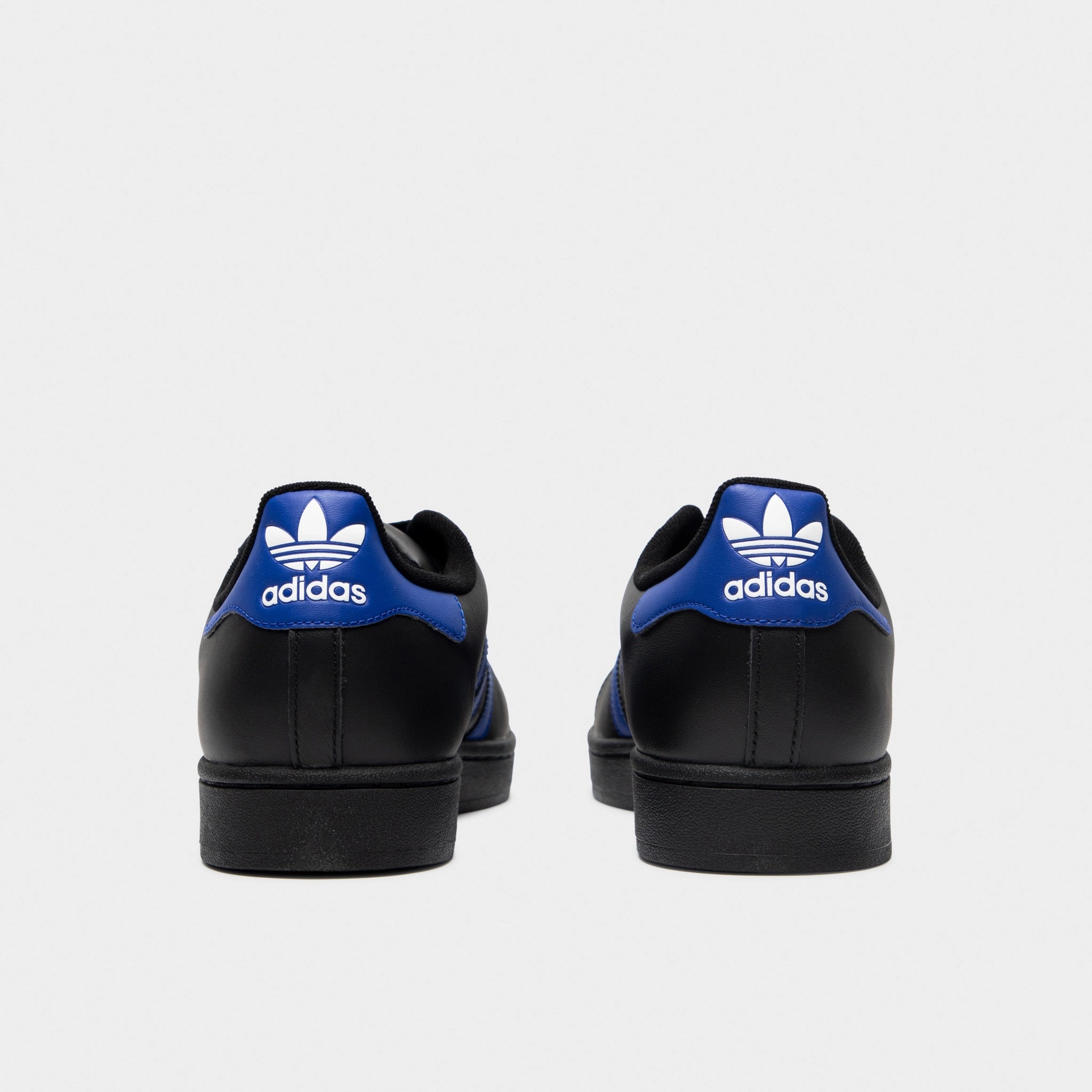 Breathable TPU adidas Superstar II Black / Blue - White