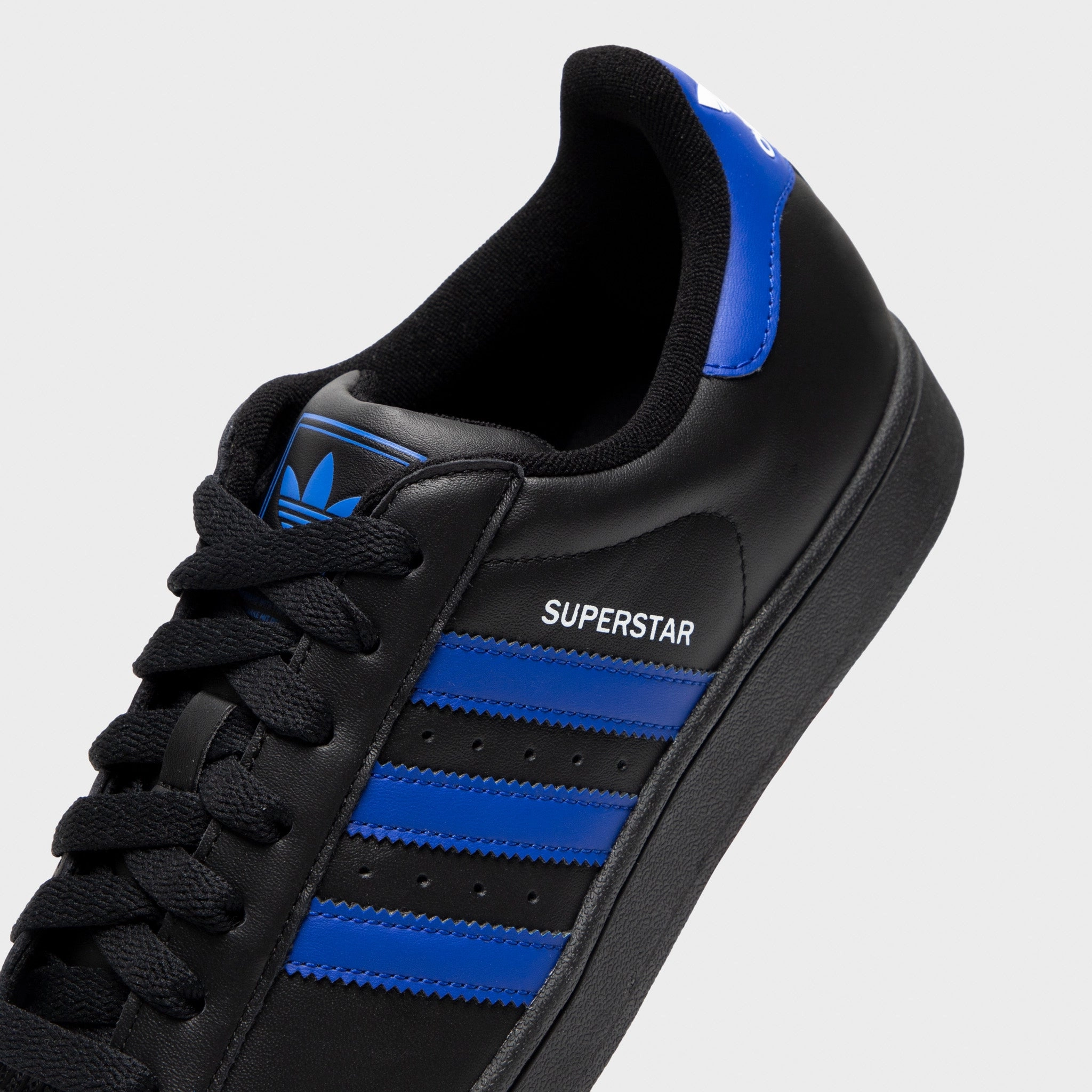 Rollbar technology Layered Look adidas Superstar II Black / Blue - White