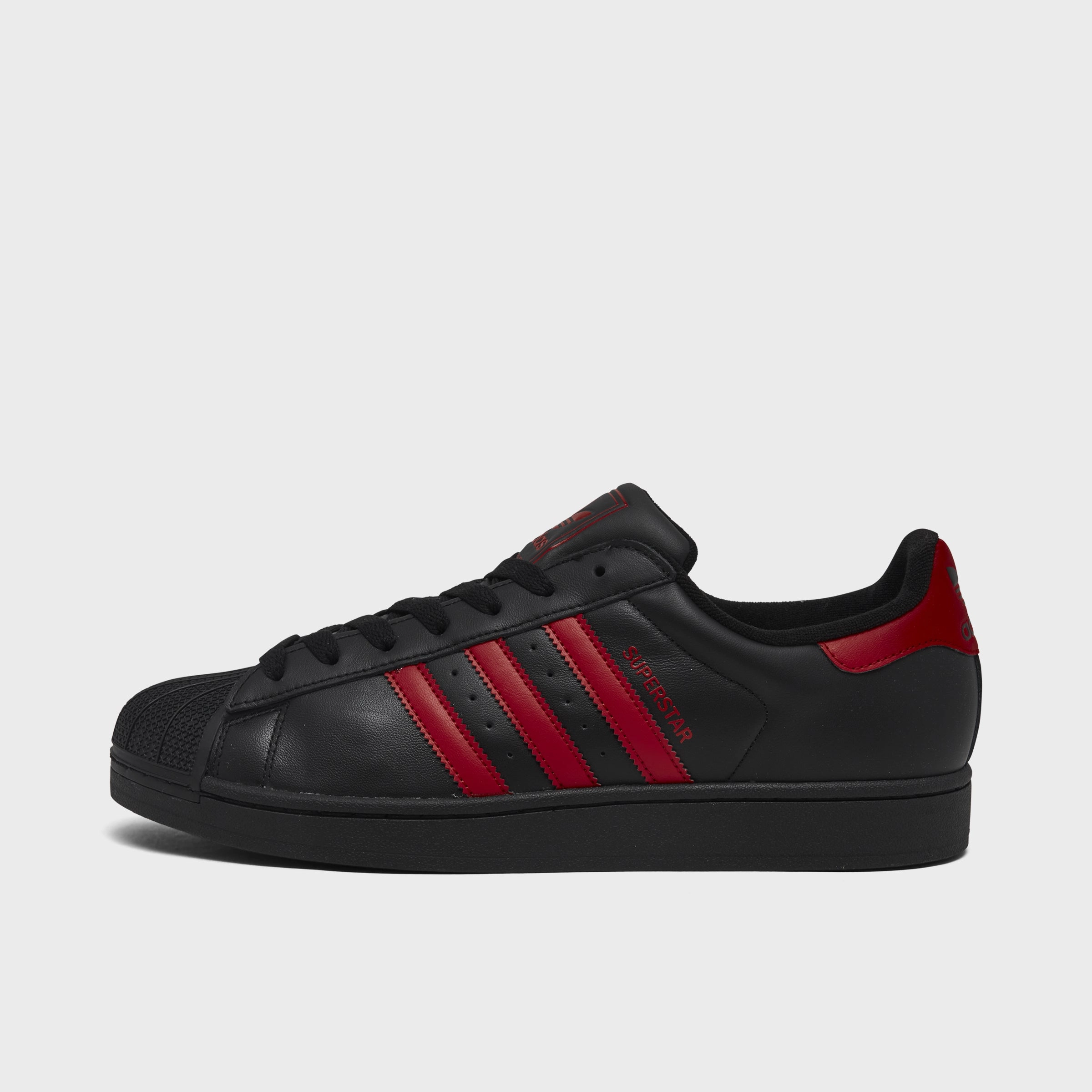 Machine washable adidas Superstar II Black / Red