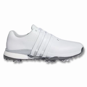 Quick Lacing System Adidas Tour360 Golf Shoes Cloud White/Cloud White/Silver Metallic - 24 Men