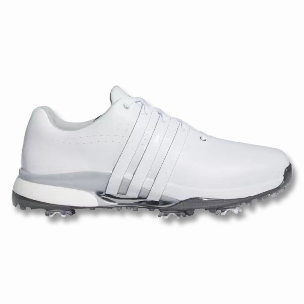Quick Lacing System Adidas Tour360 Golf Shoes Cloud White/Cloud White/Silver Metallic - 24 Men
