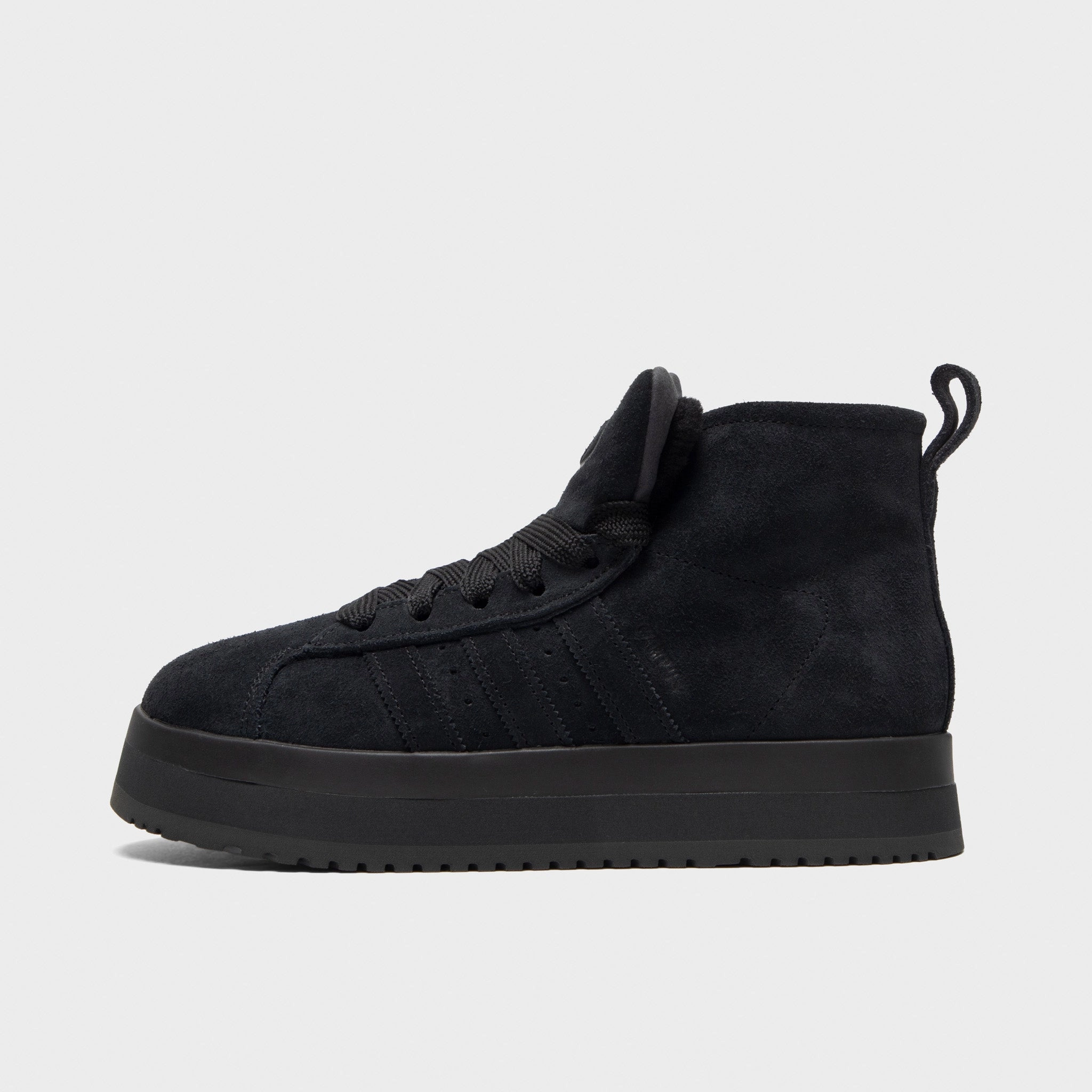 Comfortable Standing Minimalist Base adidas Women's Campus 00s Winter Mid Black / Black - Carbon