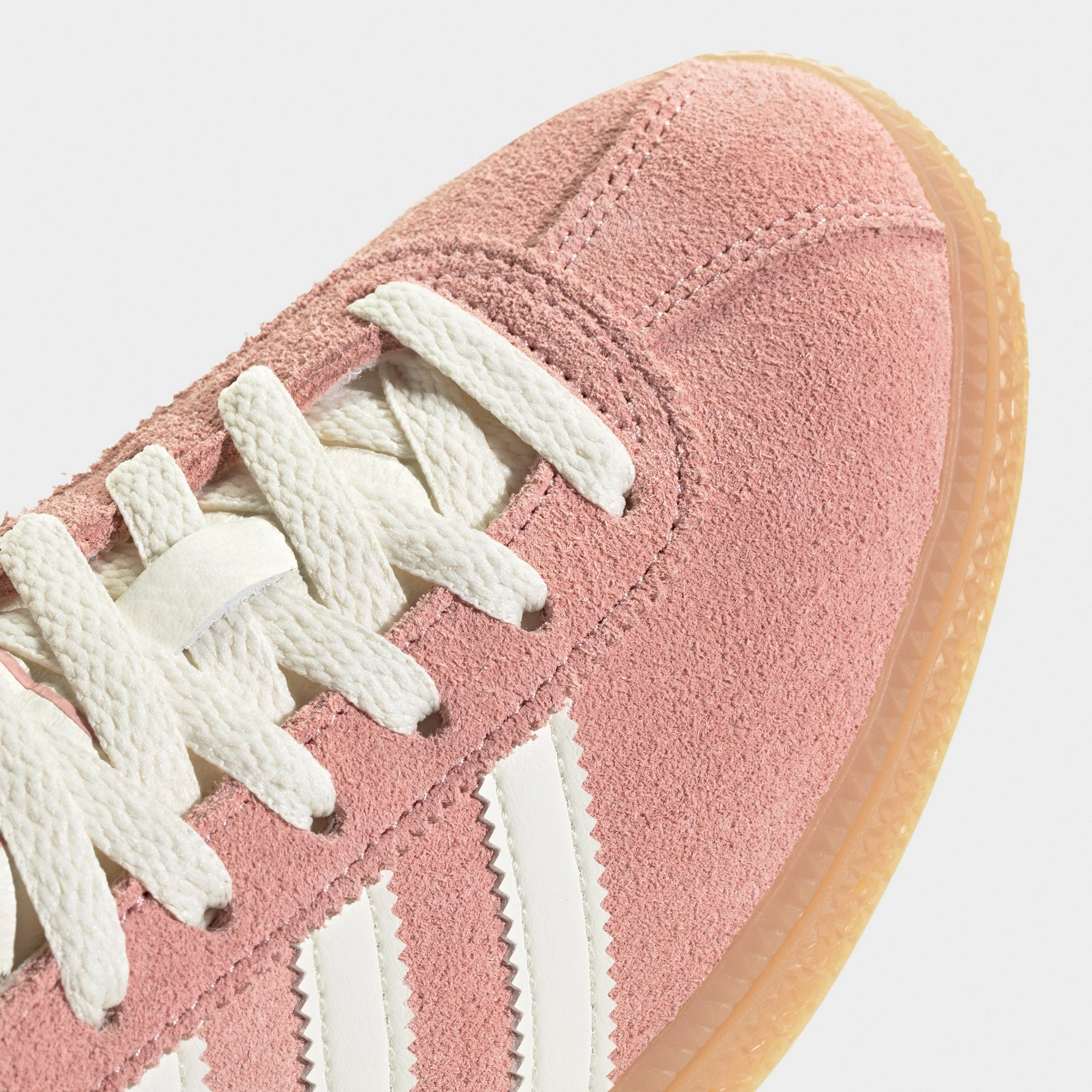 adidas Women's Muenchen Wonder Mauve / Off White - Silver Metallic Durable Lace System