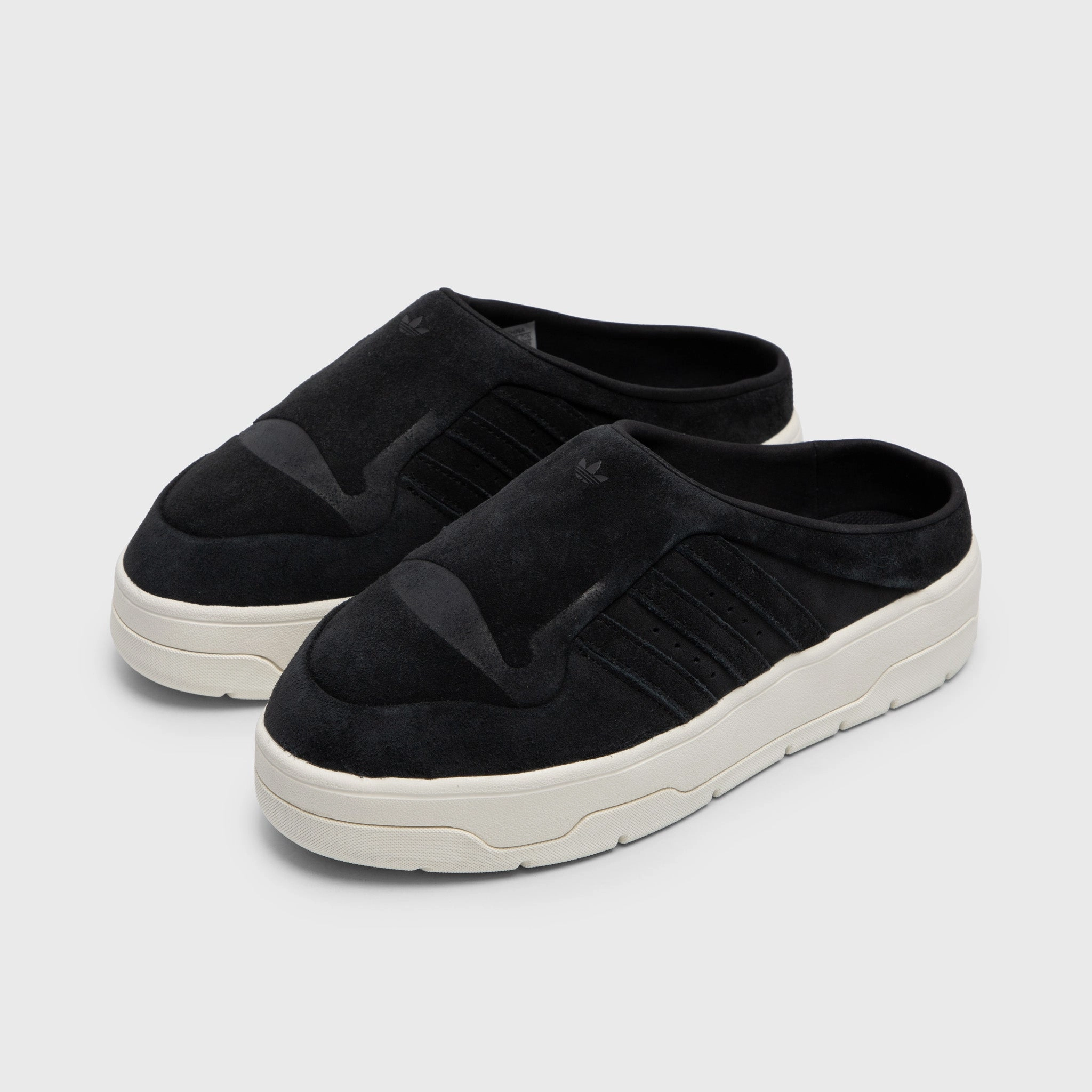 Comfortable Straps Recycled Material Build adidas Women's Rivarly Mule Core Black / Off White