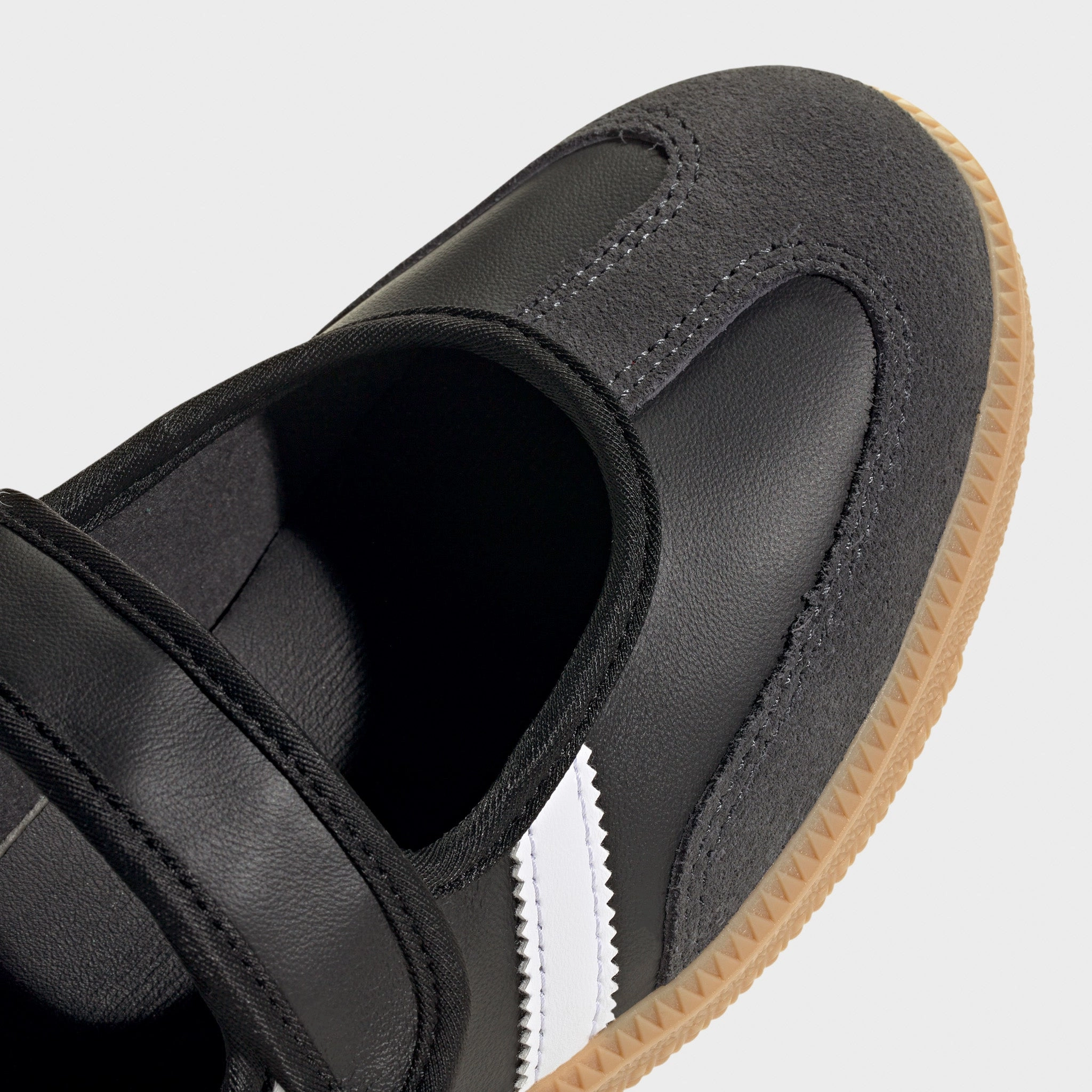 Recycled Synthetic Upper adidas Women's Samba Jane White / Carbon - Core Black