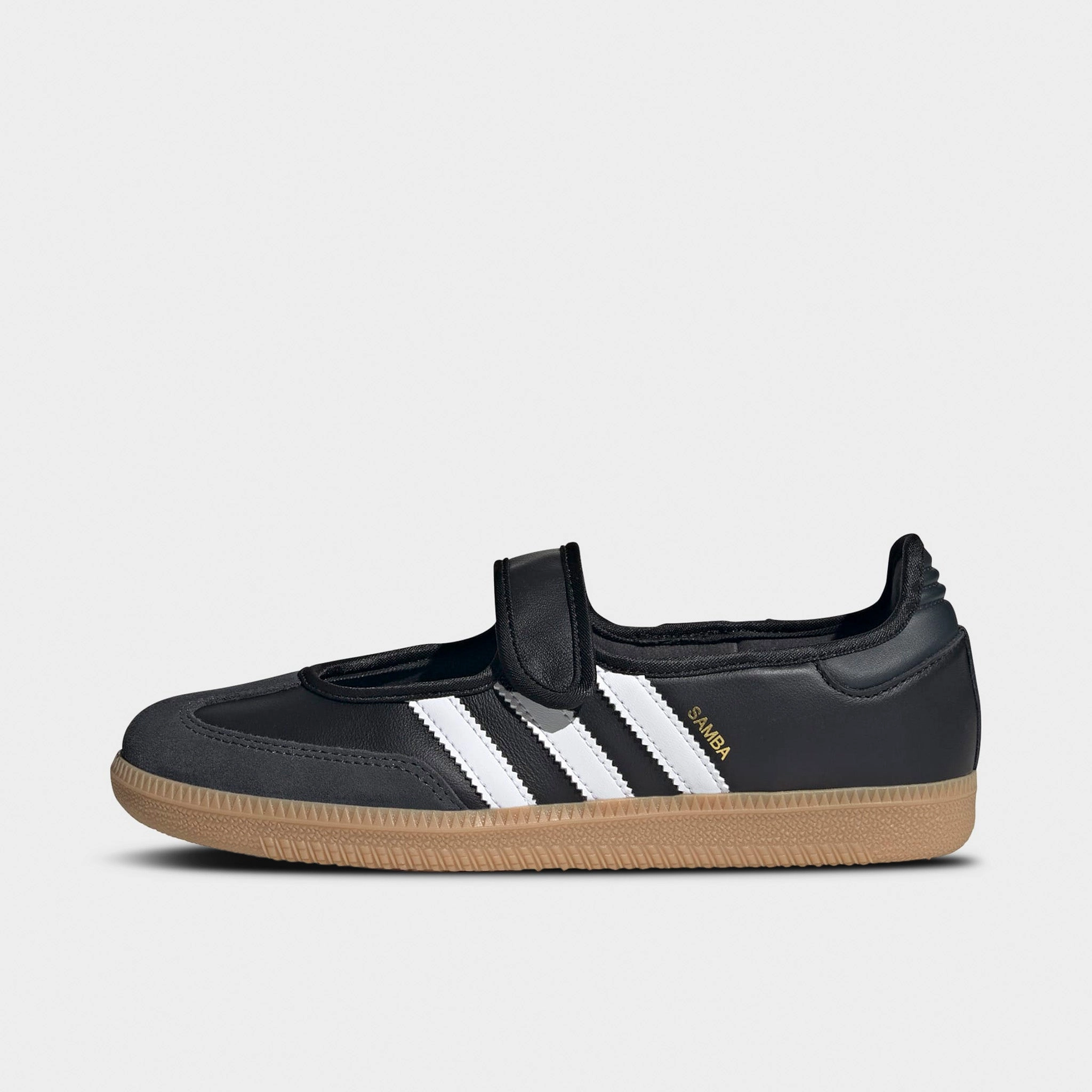 adidas Women's Samba Jane White / Carbon - Core Black Retro Style