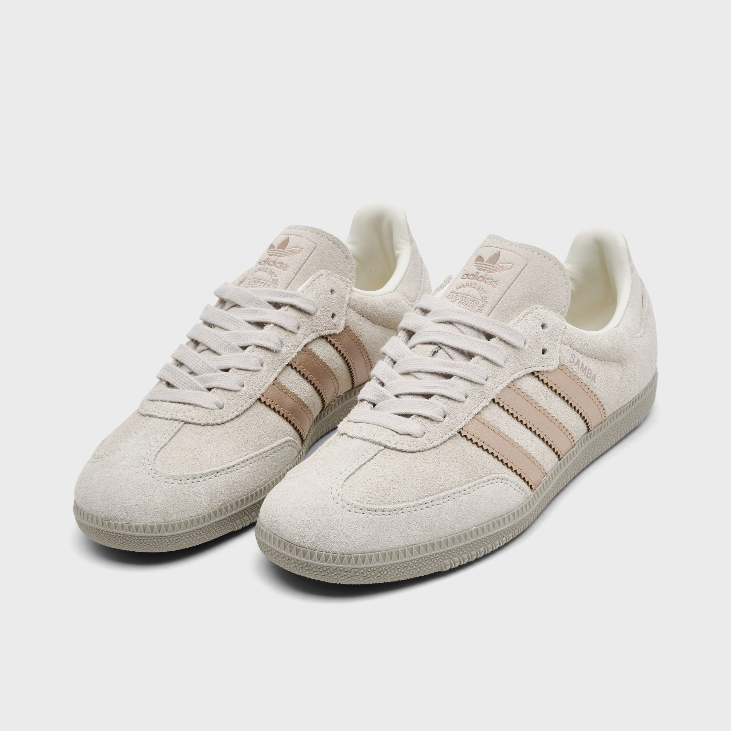 Trend-setting comfort Structured Shoe adidas Women's Samba OG Off White / Copper Metallic - Putty Beige