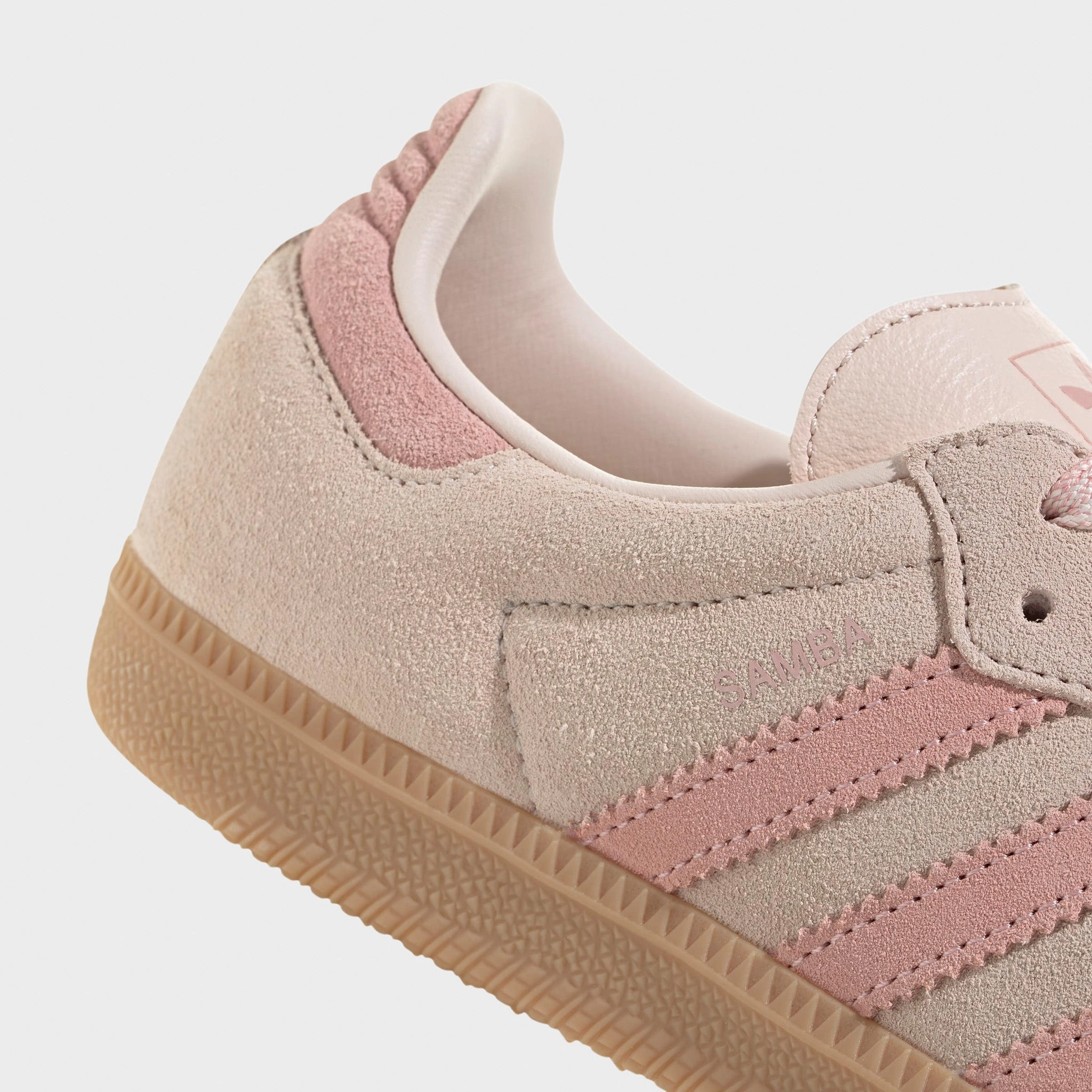 adidas Women's Samba OG Wonder Quartz / Wonder Mauve - Gum Reactive Rebound Style Casual
