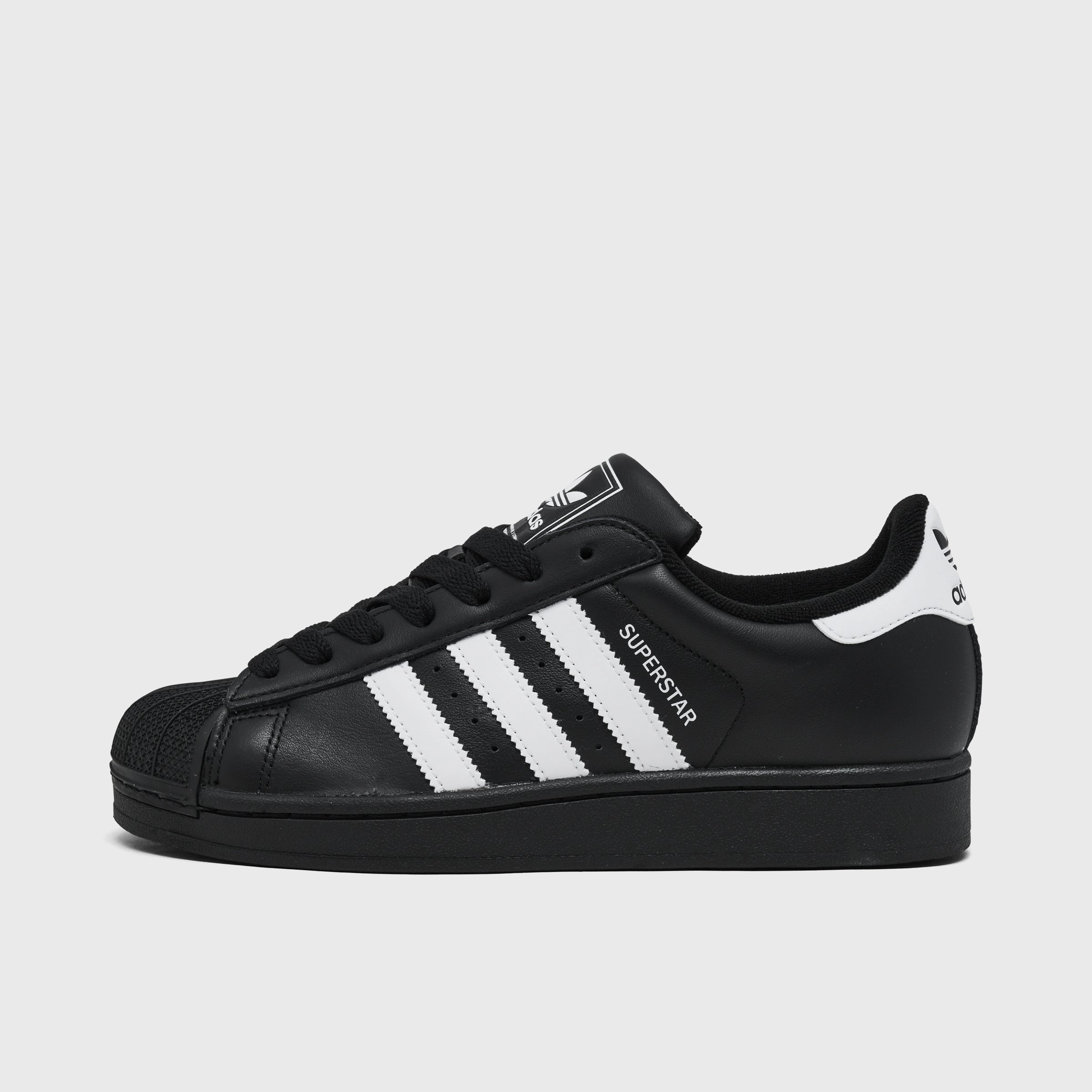 adidas Women's Superstar II Core Black / Footwear White Thermal Regulating Textile