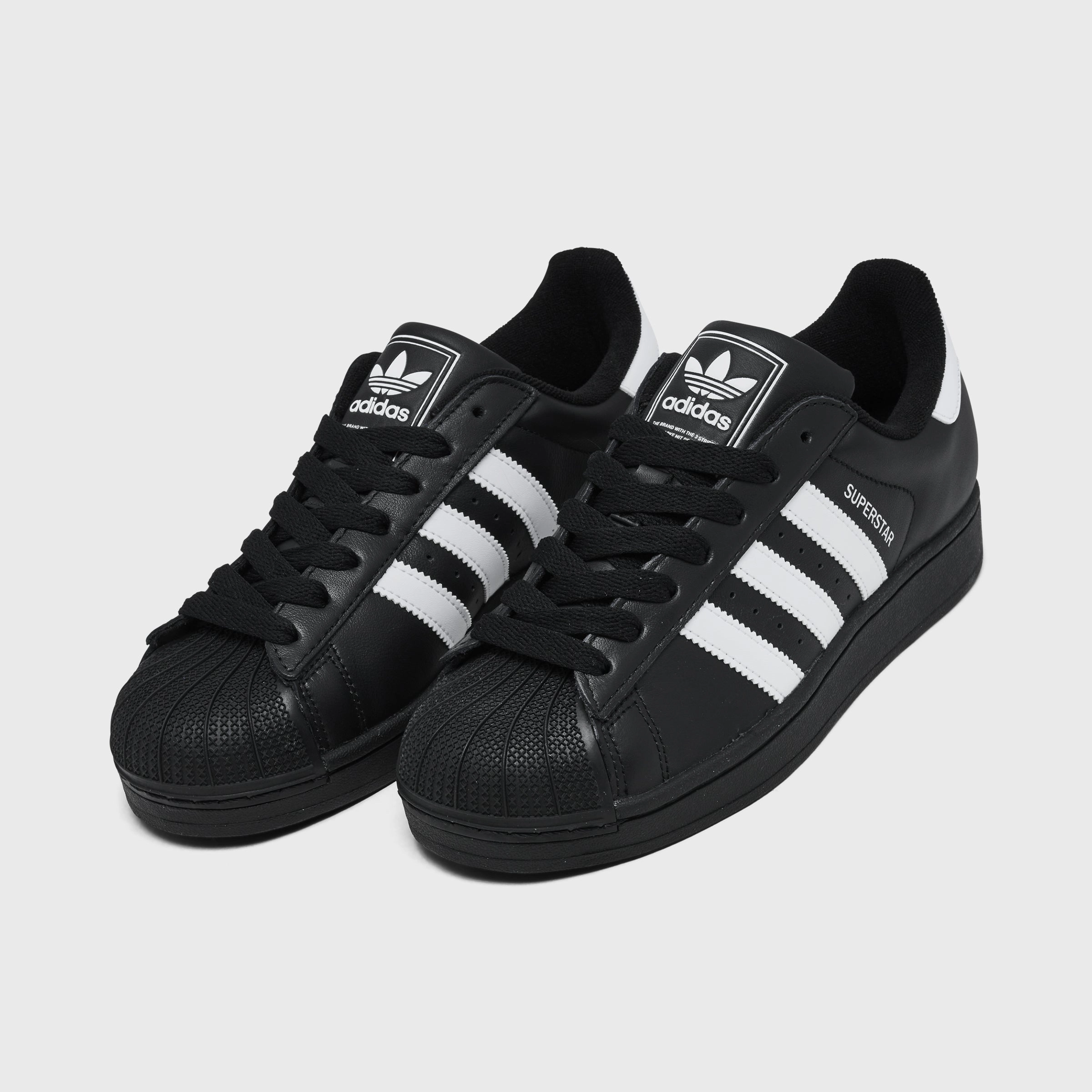 Side Grip Back Tab adidas Women's Superstar II Core Black / Footwear White
