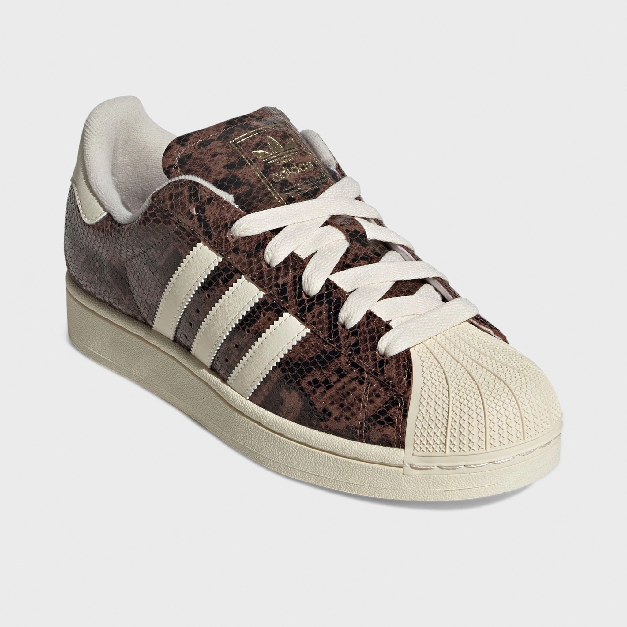 Lateral Stability Guide adidas Women's Superstar II Preloved Brown / Cream White