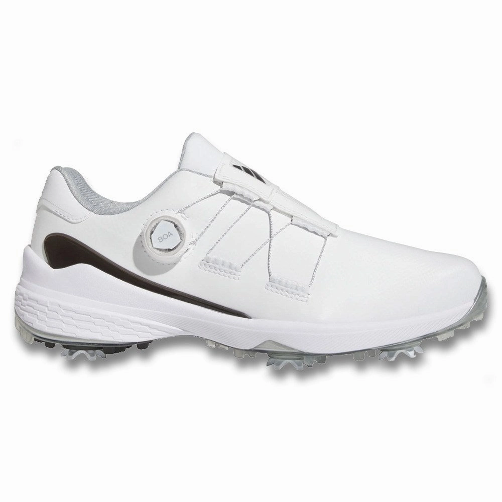 Adidas ZG23 BOA Golf Shoes Cloud White/Core Black/Silver Metallic - 23 Men Everyday Sneakers