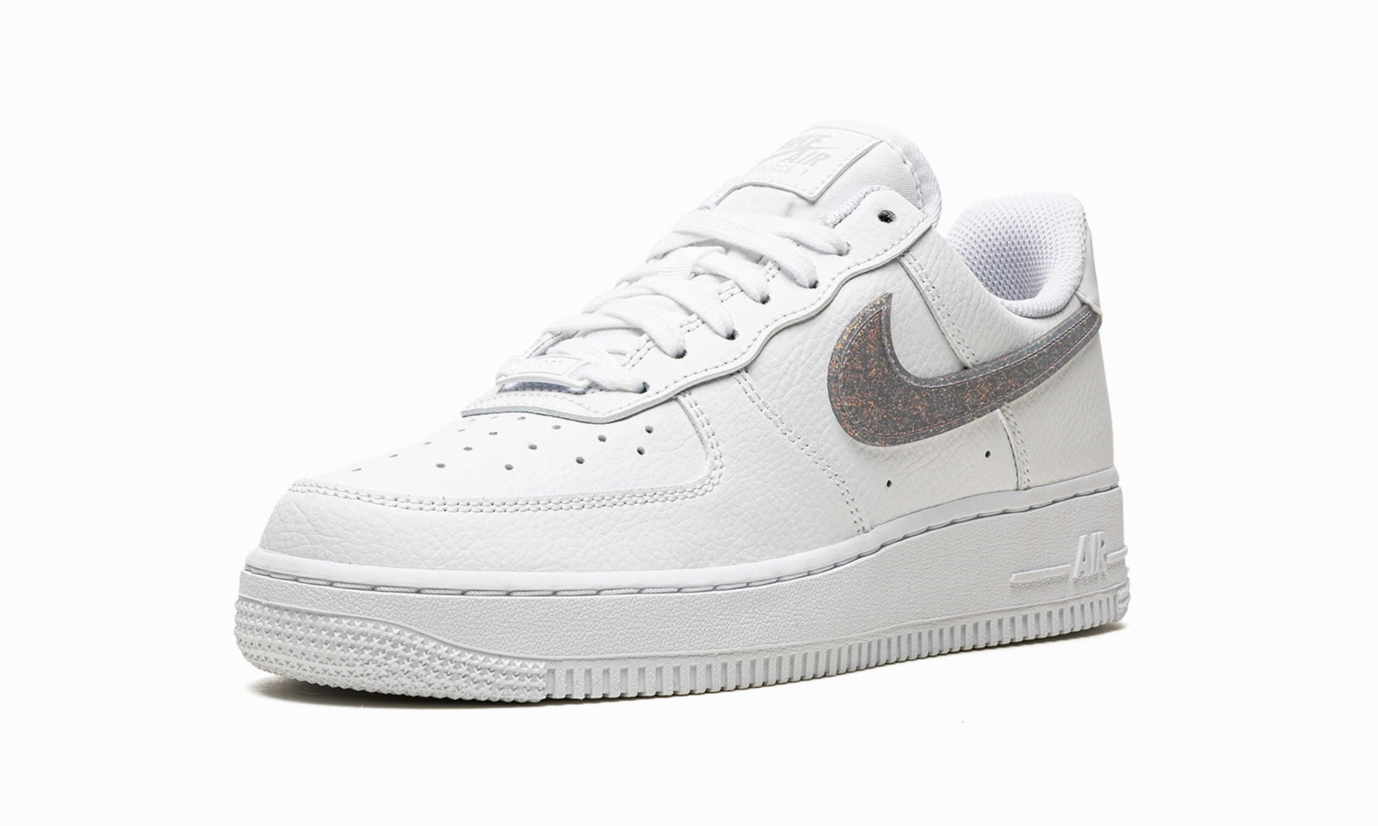 AIR FORCE 1 '07 ESS WMNS "Glitter Swoosh - Canyon Purple" Cruise Wear