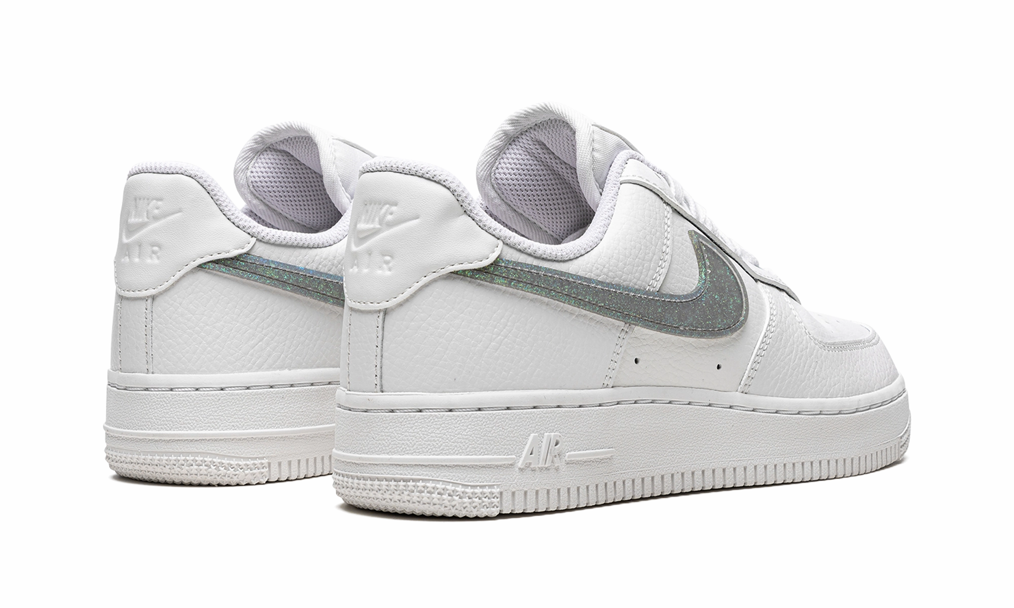 Weekend Comfort Compression Molded Midsole AIR FORCE 1 '07 ESS WMNS "Glitter Swoosh"