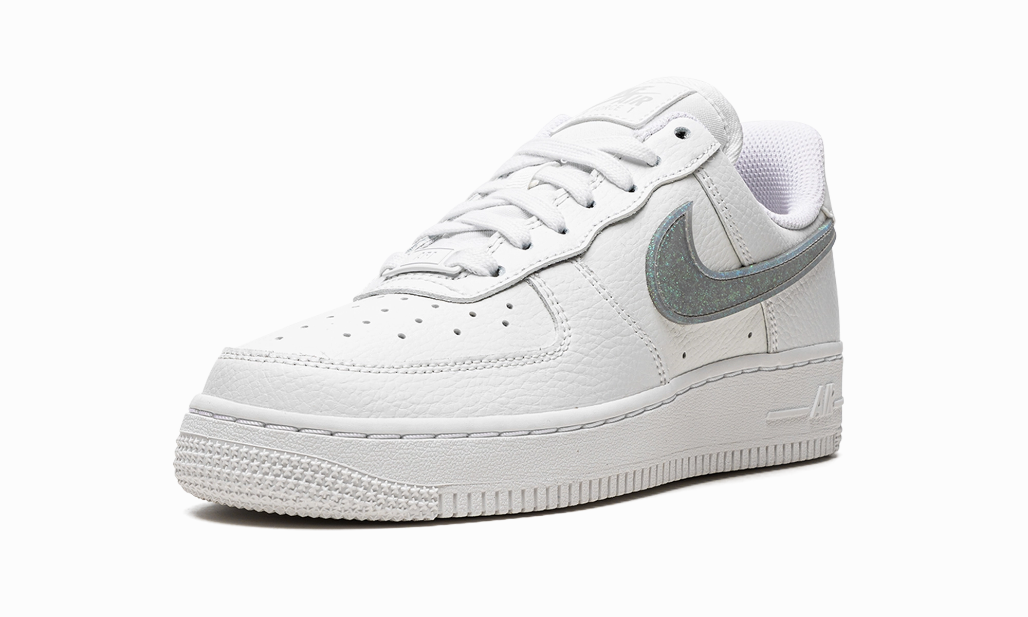 Minimalist LeatherMaterial AIR FORCE 1 '07 ESS WMNS "Glitter Swoosh"