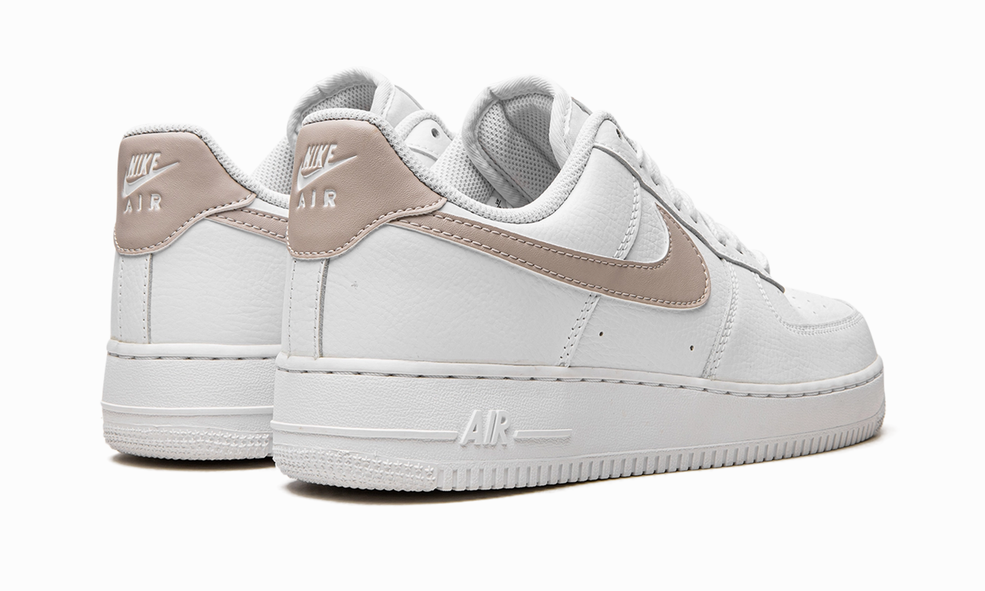 Deep Black Minimal Touch AIR FORCE 1 '07 LO WMNS "White Fossil Stone (W)"