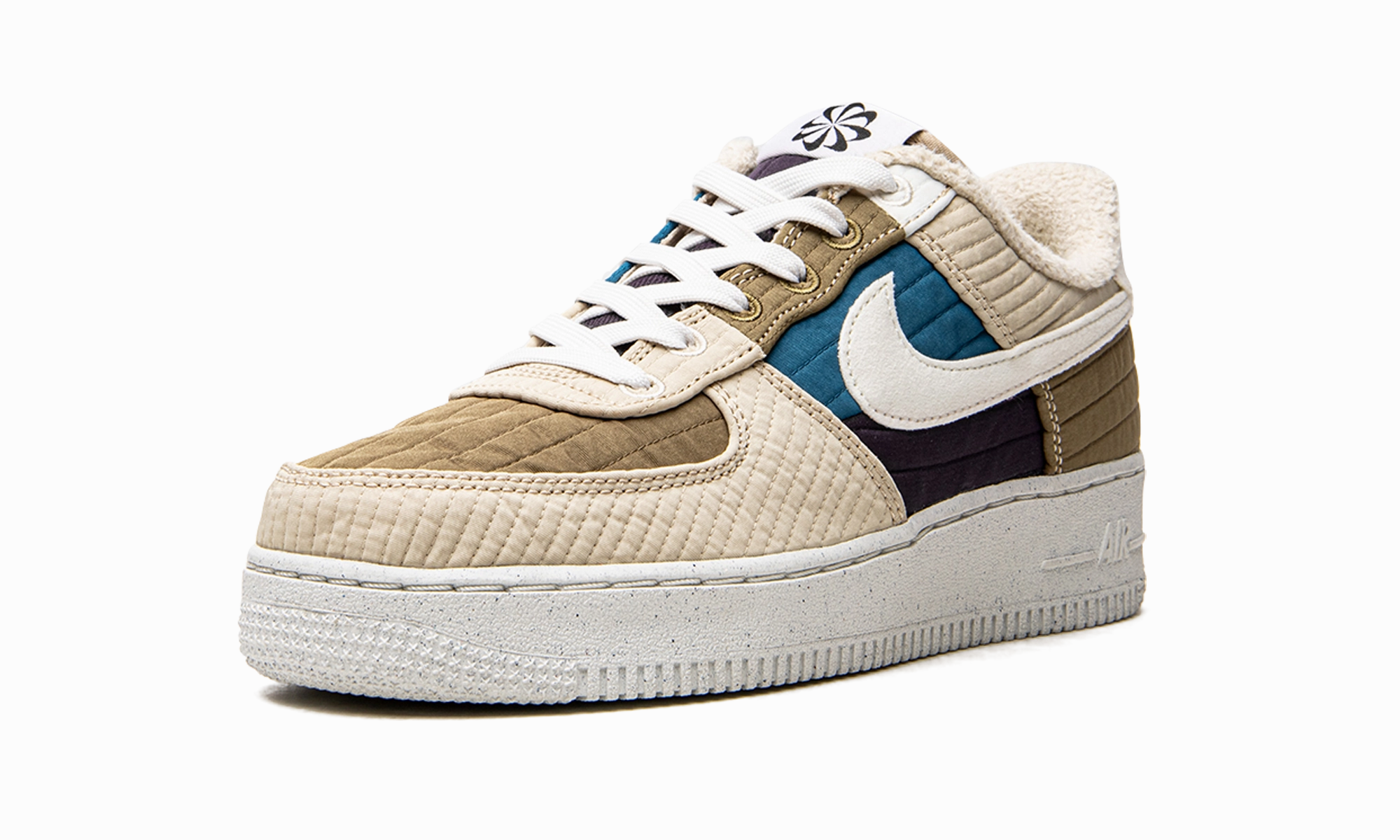 Smooth Lines Flip Step Air Force 1 '07 Low LX "Toasty Brown Kelp"