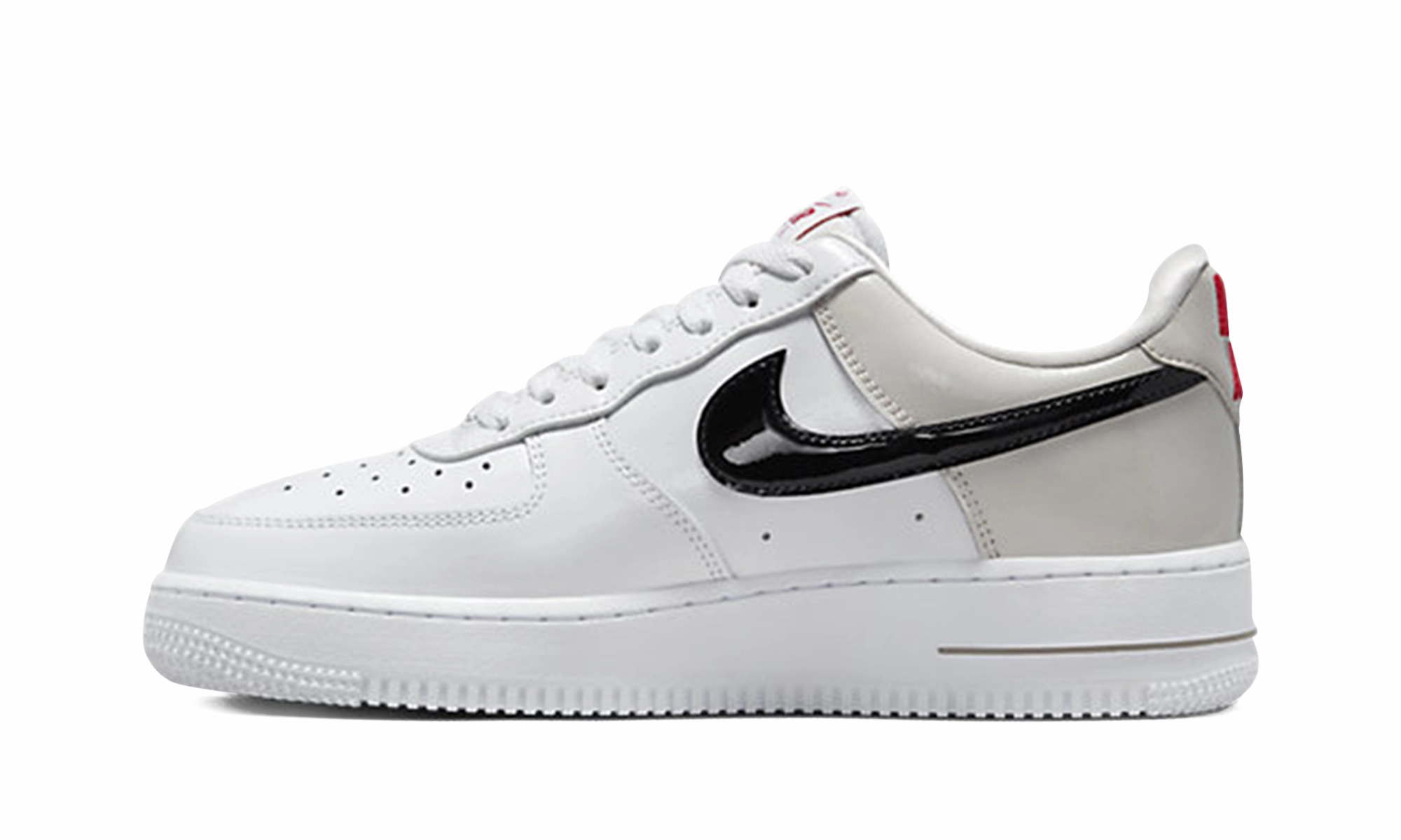 AIR FORCE 1 '07 LT WMNS "Light Iron" Solid design Cozy Support