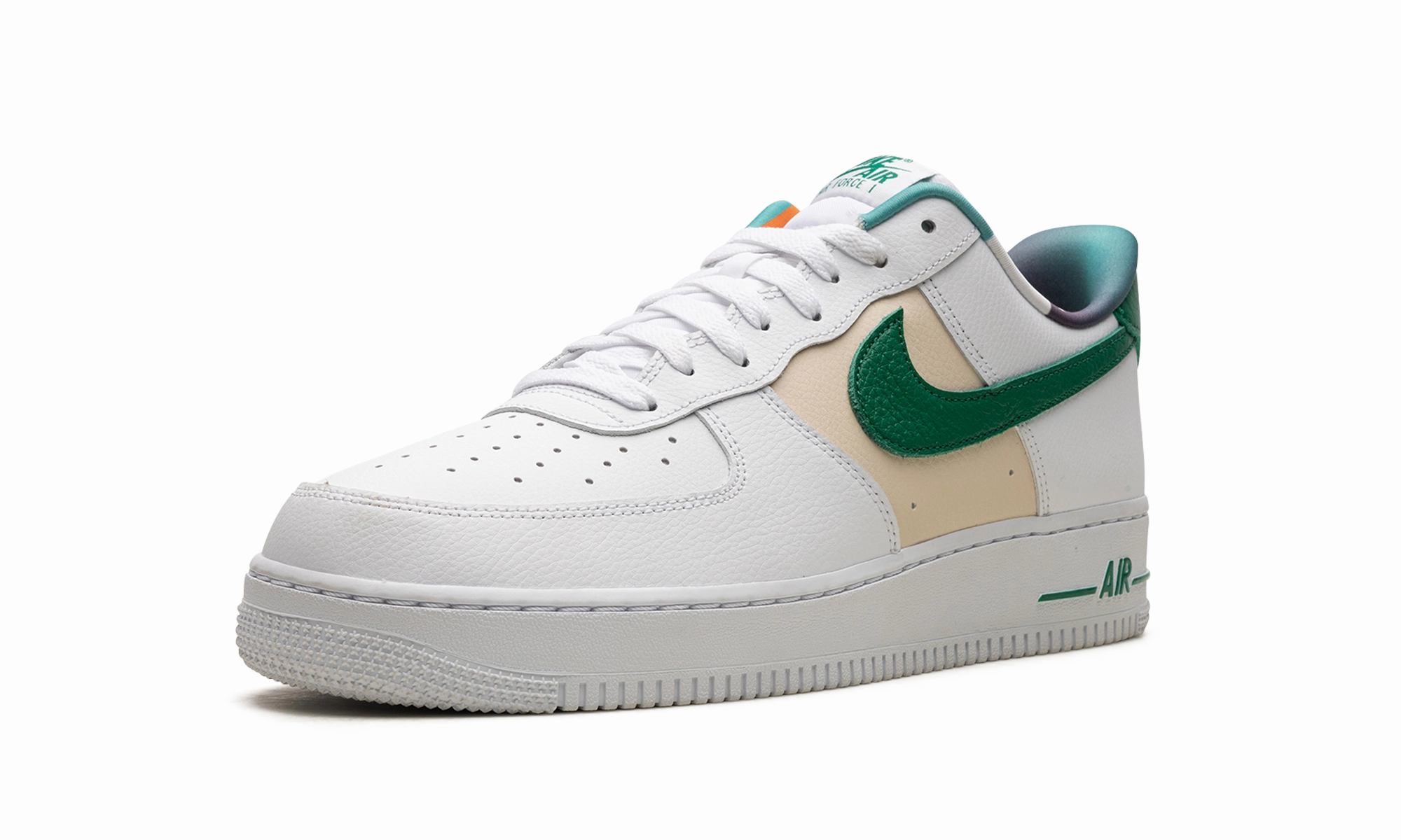 Textured Pattern Air Force 1 '07 LV8 EMB "White Malachite"