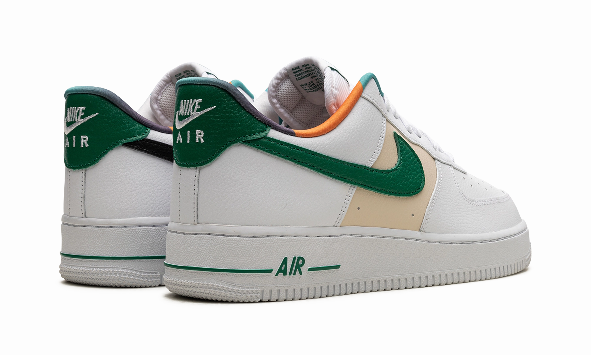 Dot Play Flexible Material Air Force 1 '07 LV8 EMB "White Malachite"