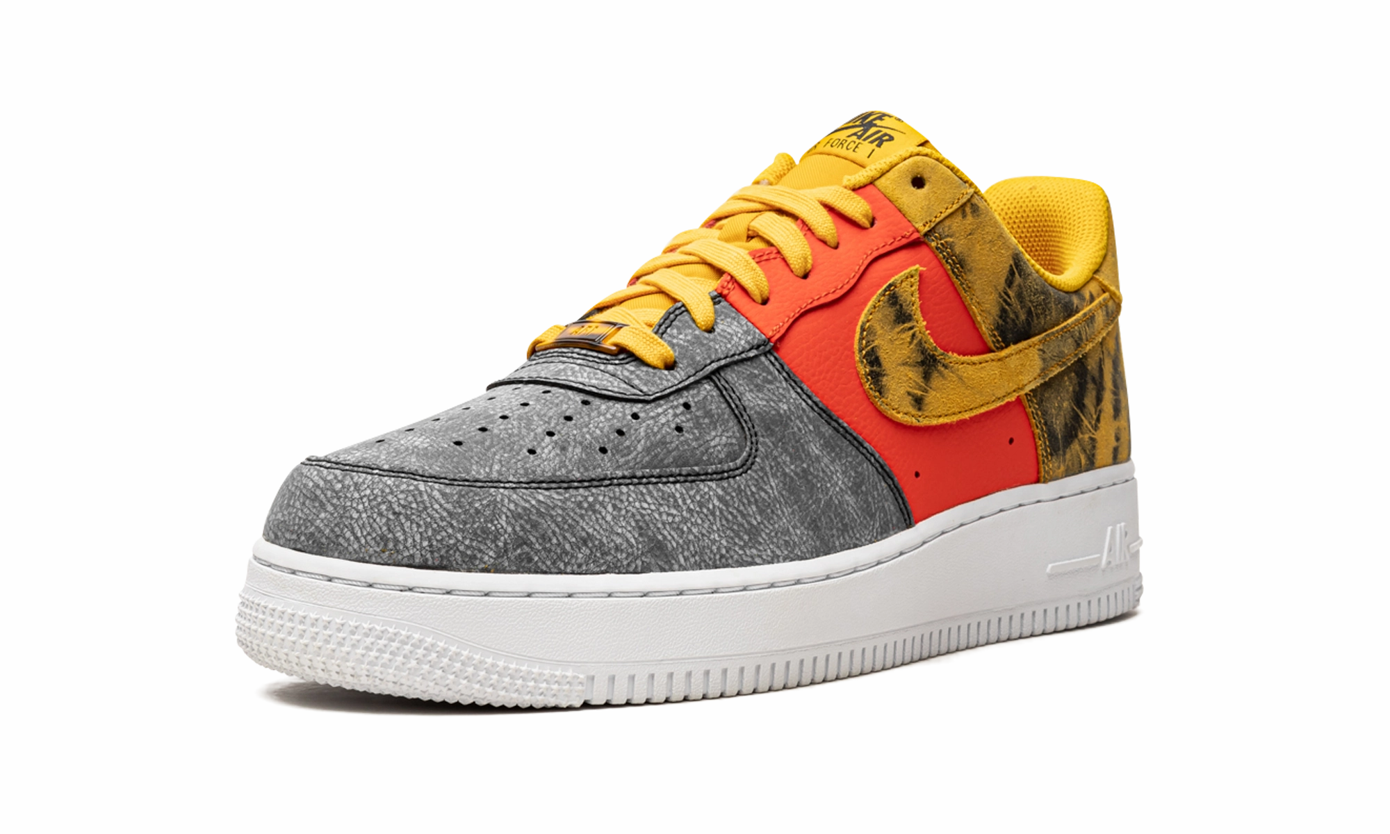 Air Force 1 '07 LV8 "Dark Sulphur Tie-Dye" Edge Path