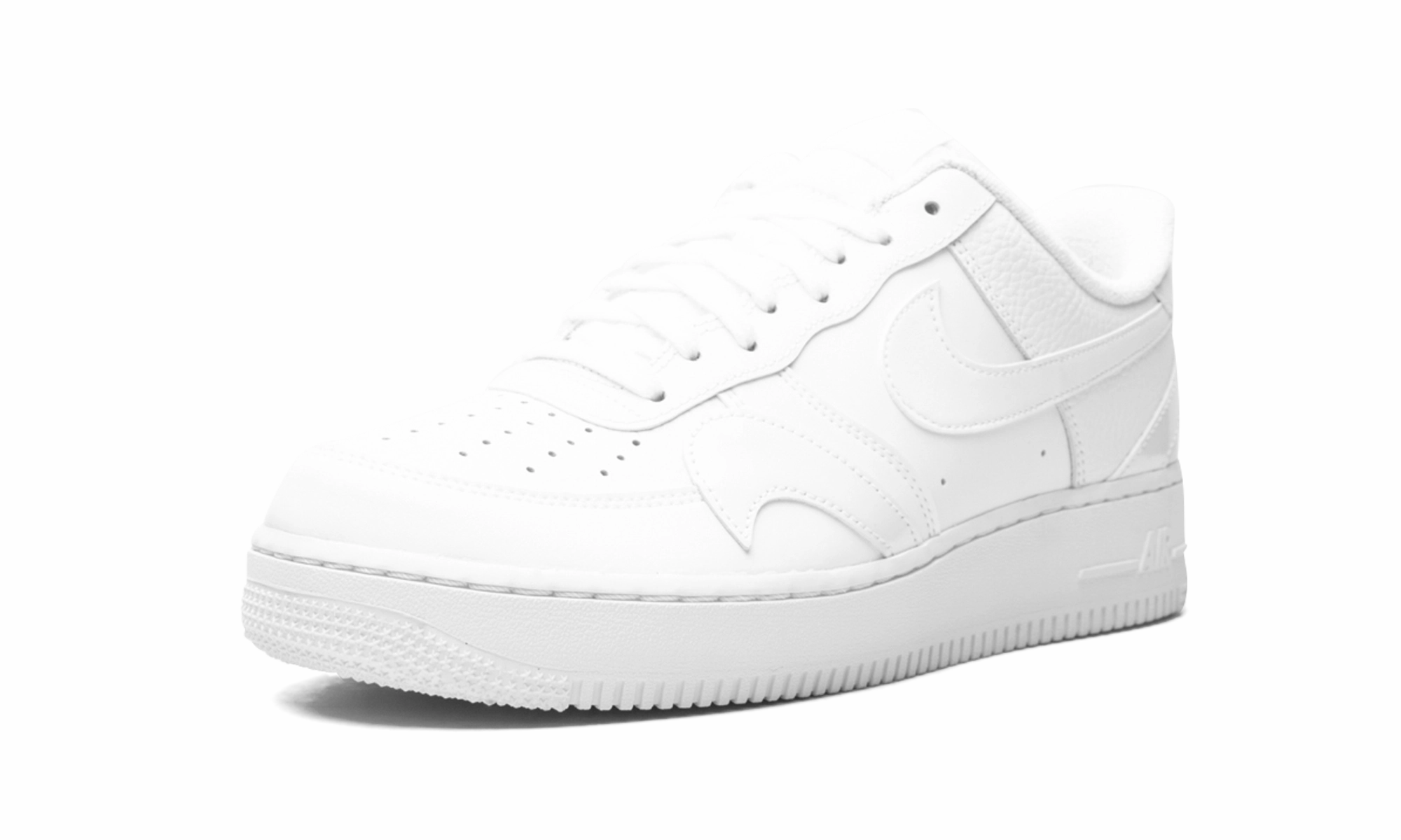 Recycled Outsole Material Simple Layers Air Force 1 '07 LV8 "Misplaced Swoosh - Triple White"