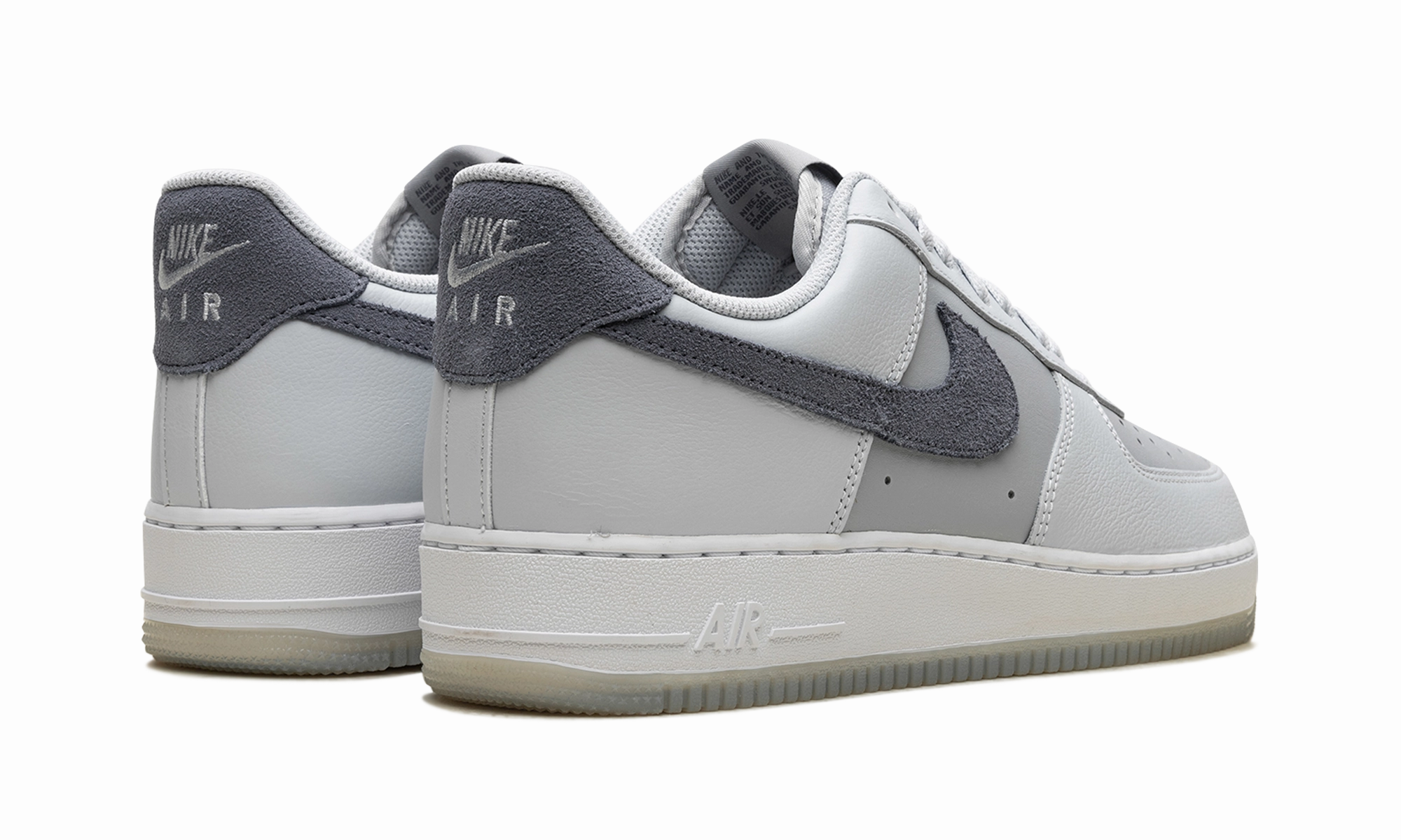 Air Force 1 '07 LV8 "Pure Platinum / Light Carbon" Sustainable Production Process Outdoor Sport