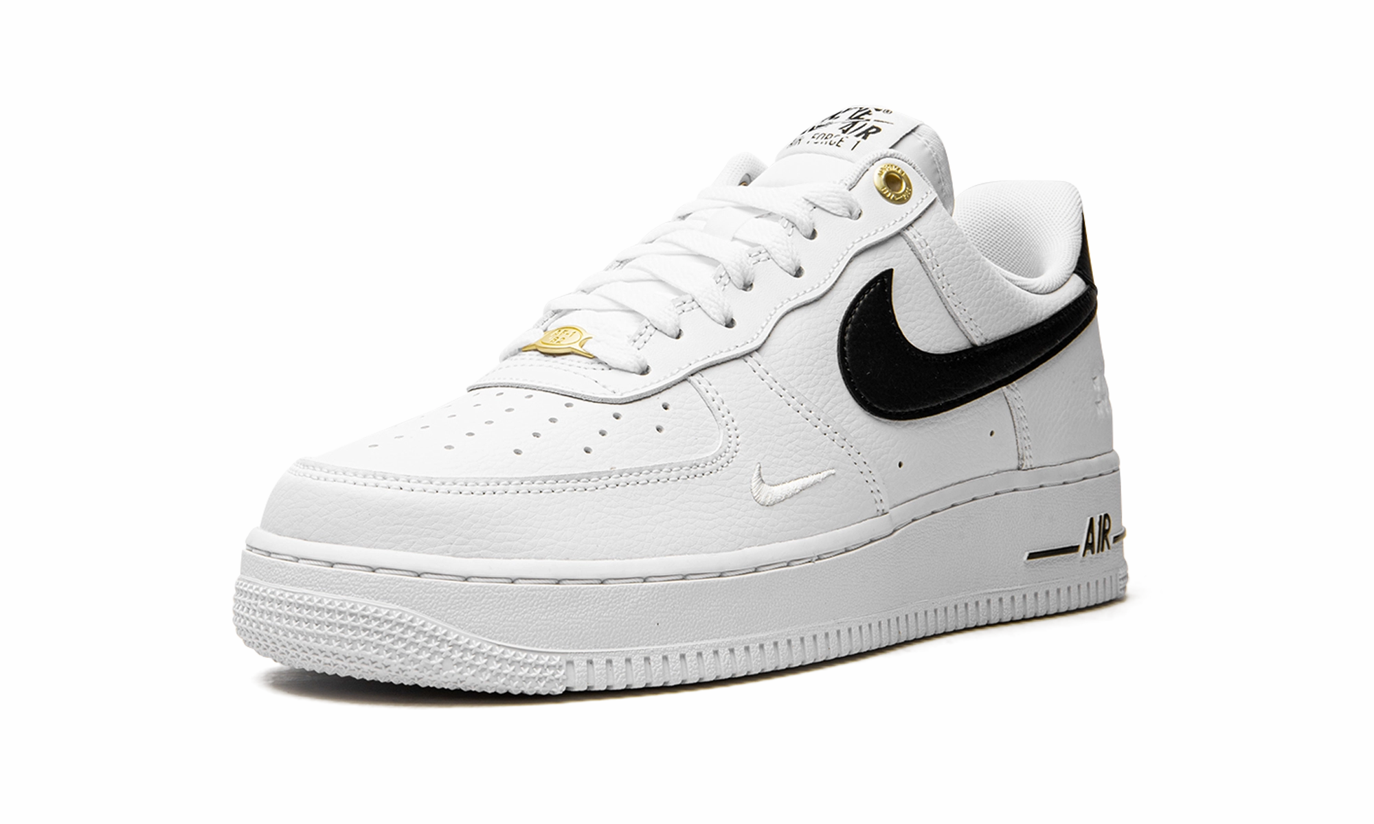 Sand Step Air Force 1 ??07 LV8 "White / Black"